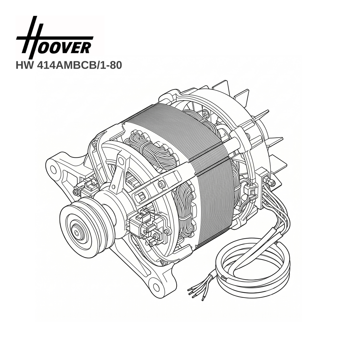 Hoover HW 414AMBCB/1-80 Motors - Renew 2 U