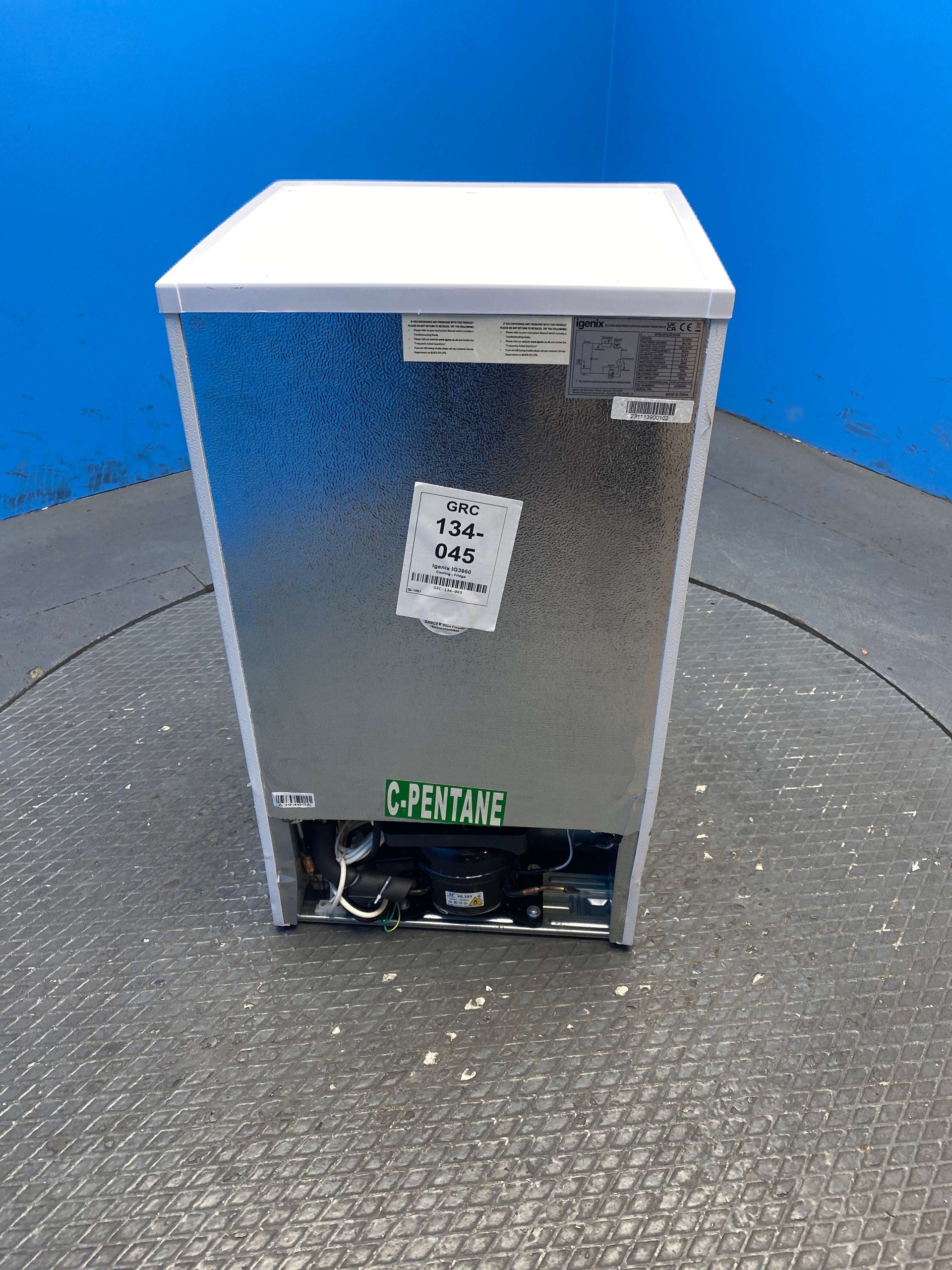 Igenix IG3960 92L Under-Counter Larder Fridge
