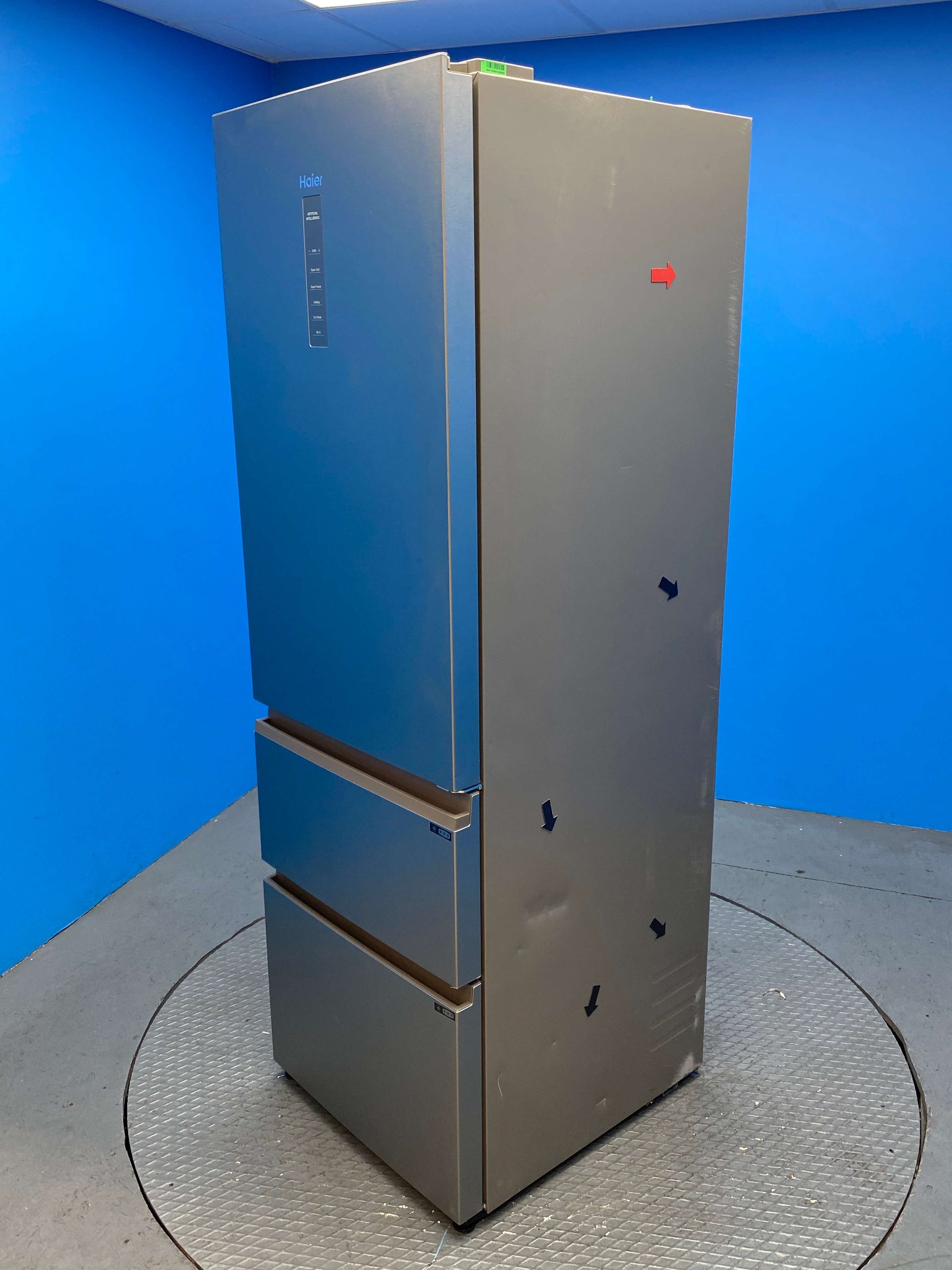 Haier HTW5618ENMG Series 5 360 Litre Combi Fridge Freezer