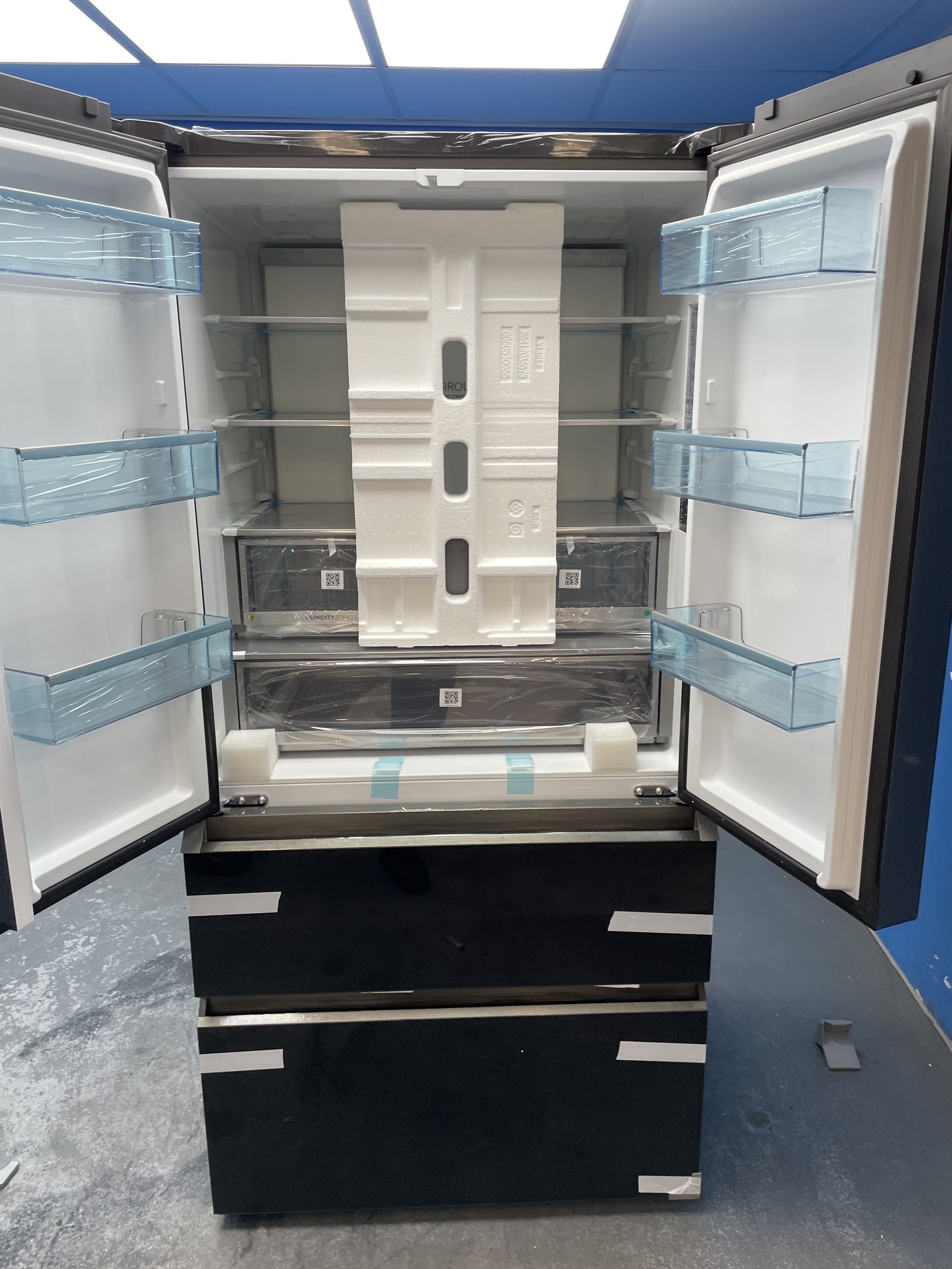 #GRC-160-694 - Haier Series 7 HFR79F19DFGB Total No Frost American Fridge Freezer