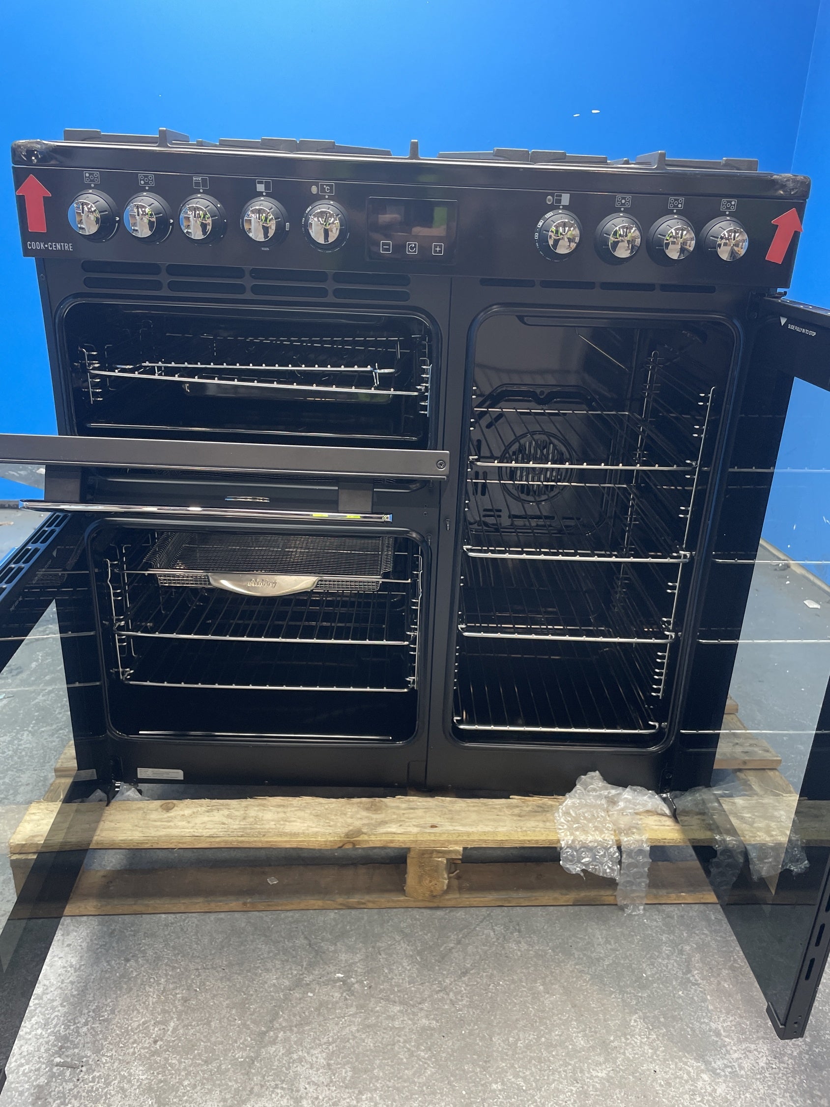 #GRC-159-448 - Belling Cookcentre 90DF 90cm Dual Fuel Range Cooker