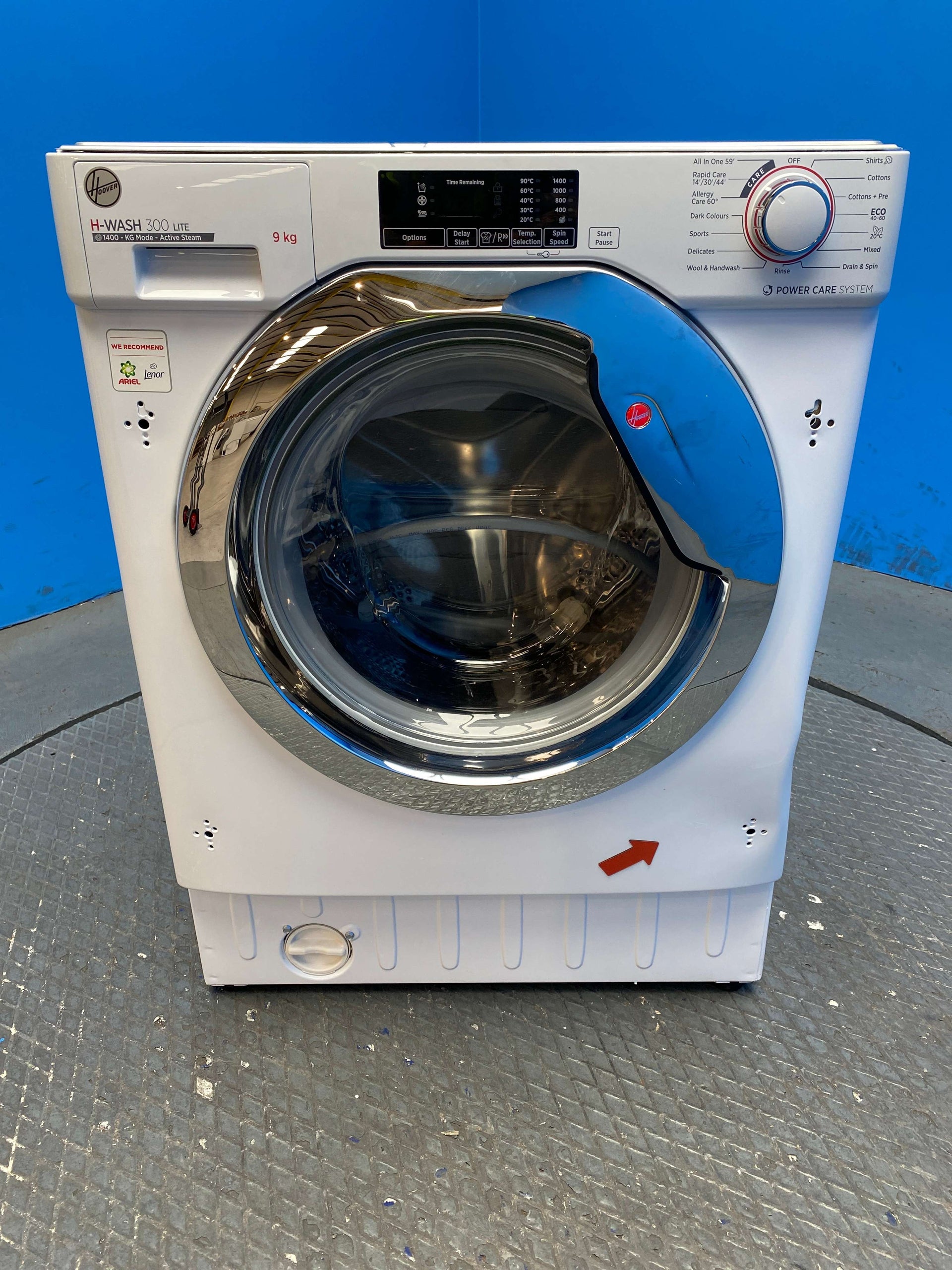 Hoover HBWS49D1ACE Integrated 9kg 1400 Spin Washing Machine