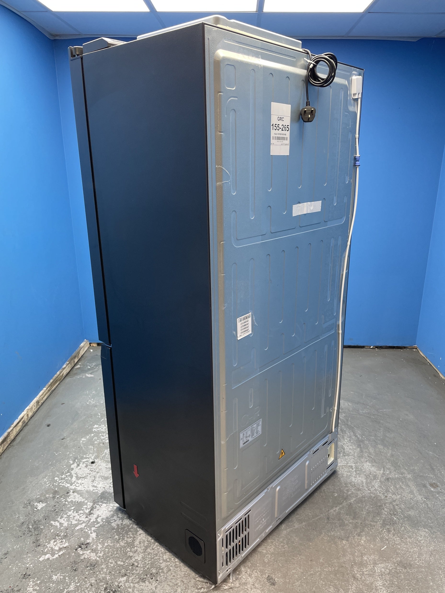 #GRC-155-265 - Haier HCR5919EHMB 528 Litre American Style Fridge Freezer