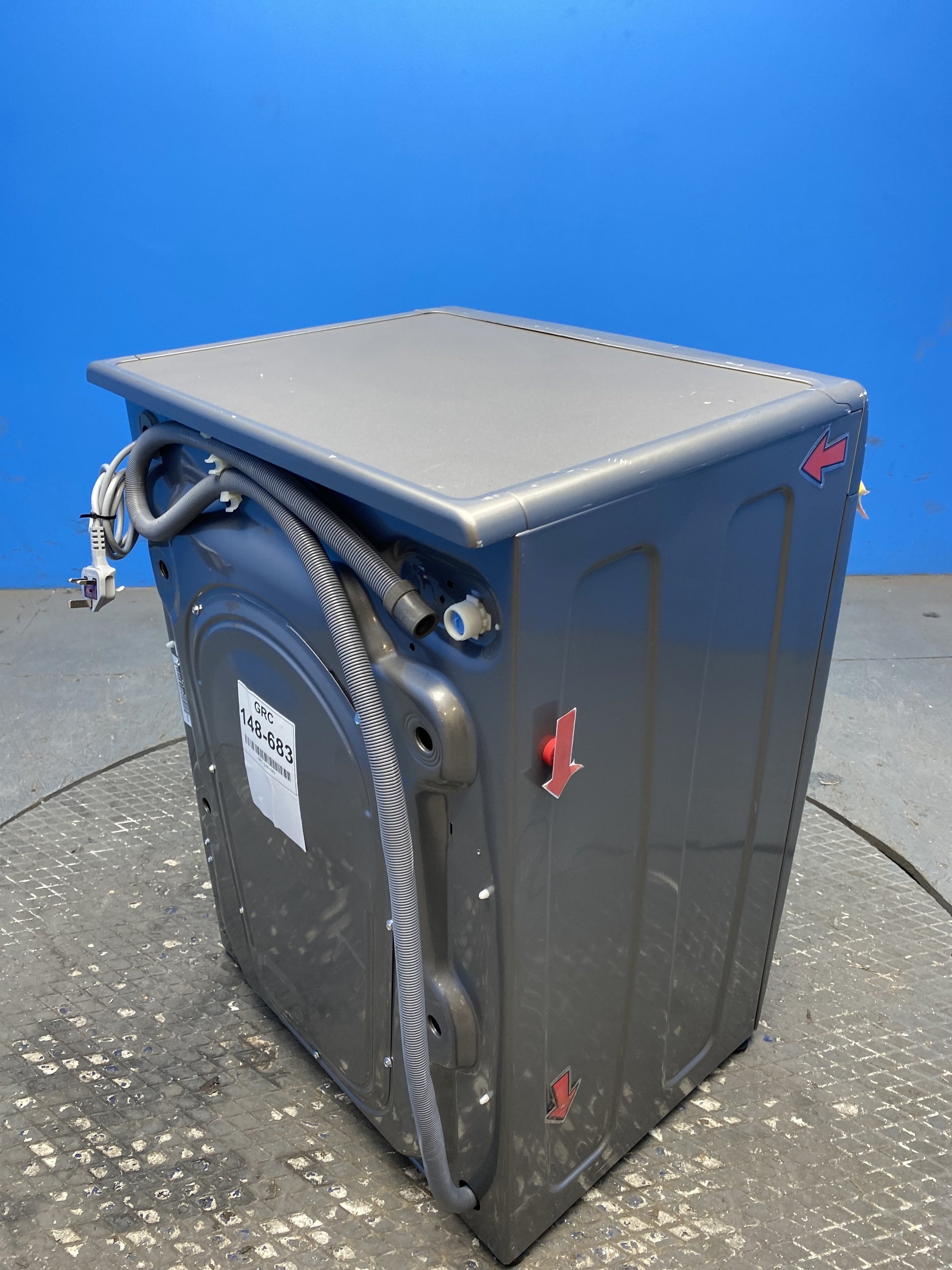 #GRC-148-683 - Hoover H3WPS496TMRR6 9kg 1400 Spin Washing Machine