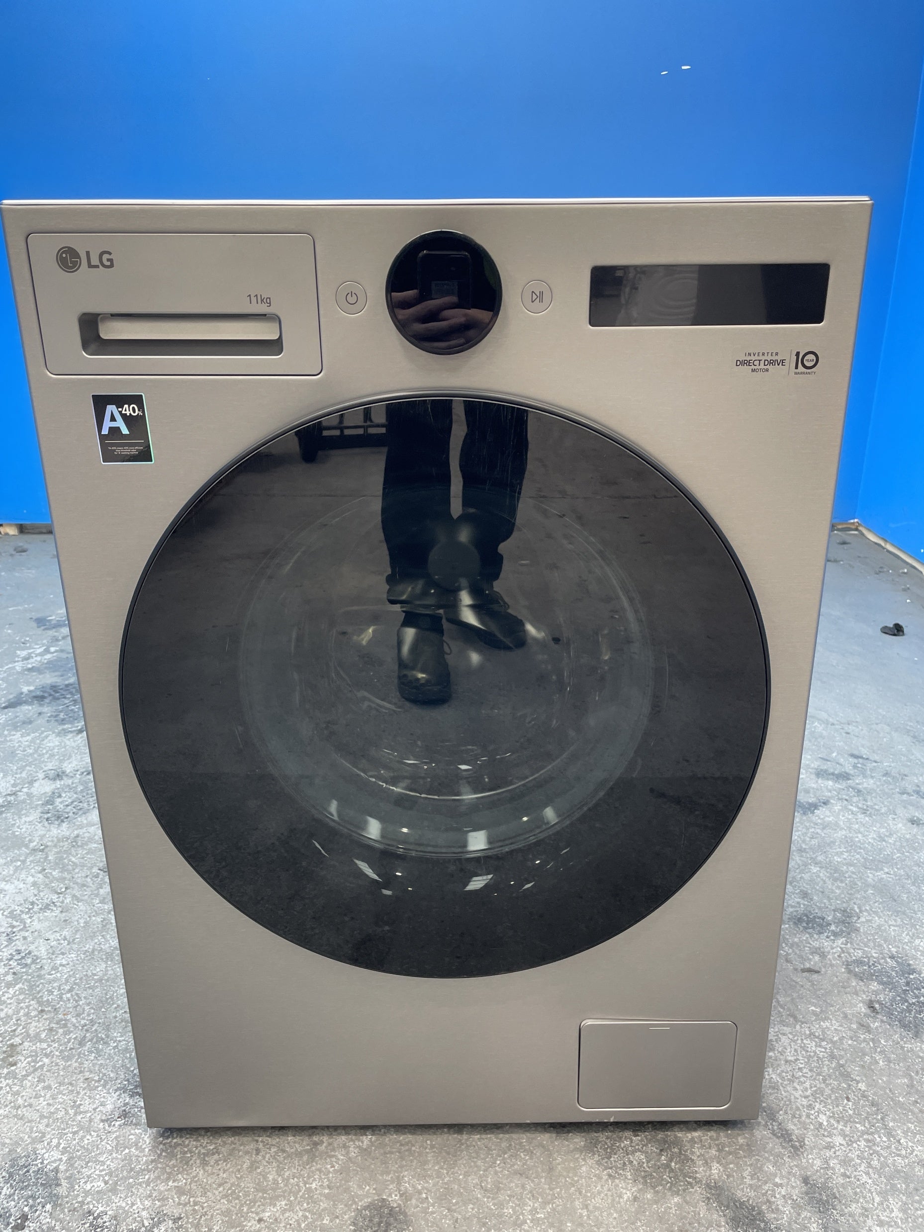 #GRC-157-833 - LG F4X7011TSB 11kg 1400rpm AI Direct Drive Washing Machine