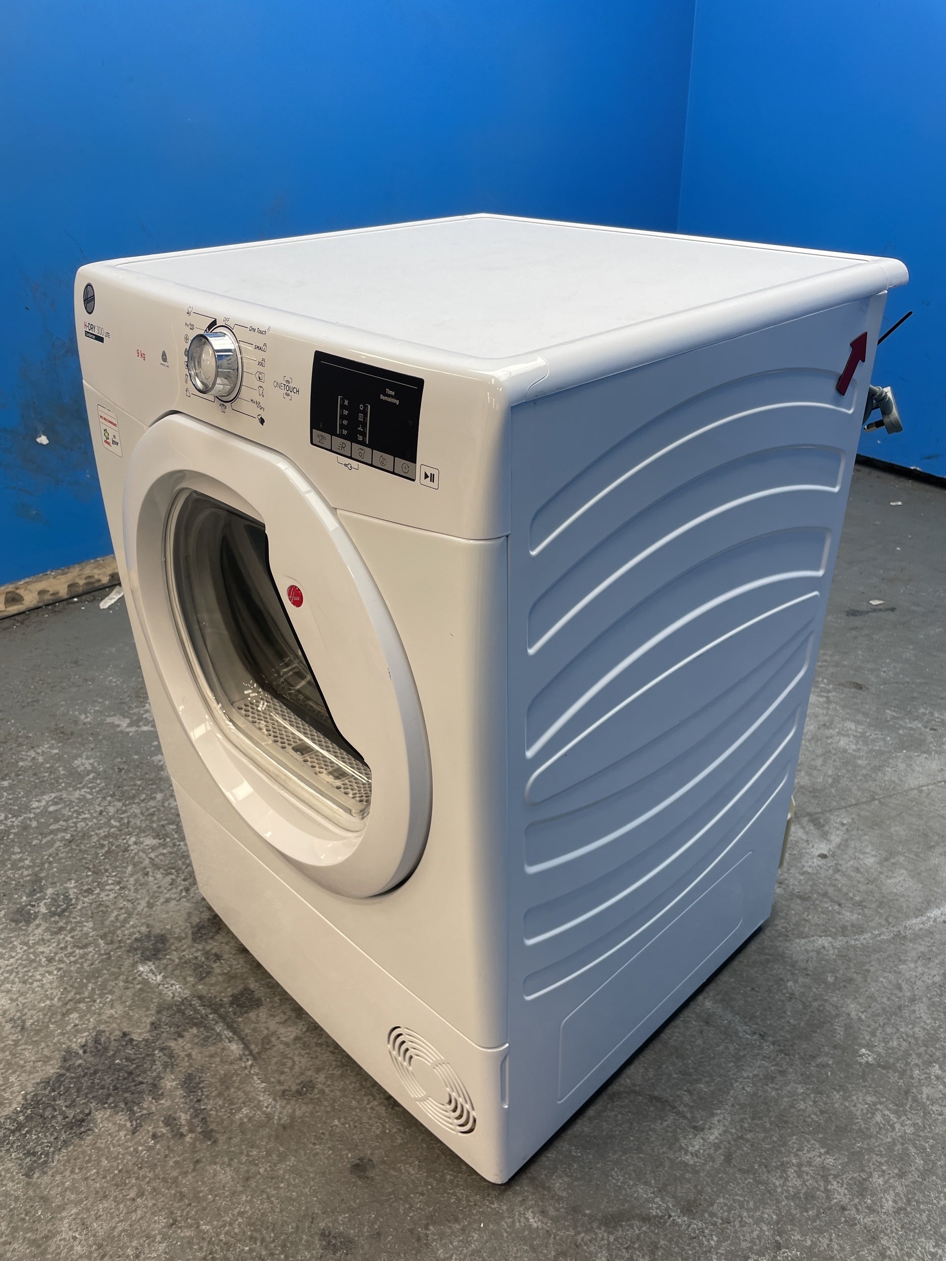 #GRC-145-031 - Hoover H-DRY 300 HLE C9DG 9kg Condenser Tumble Dryer