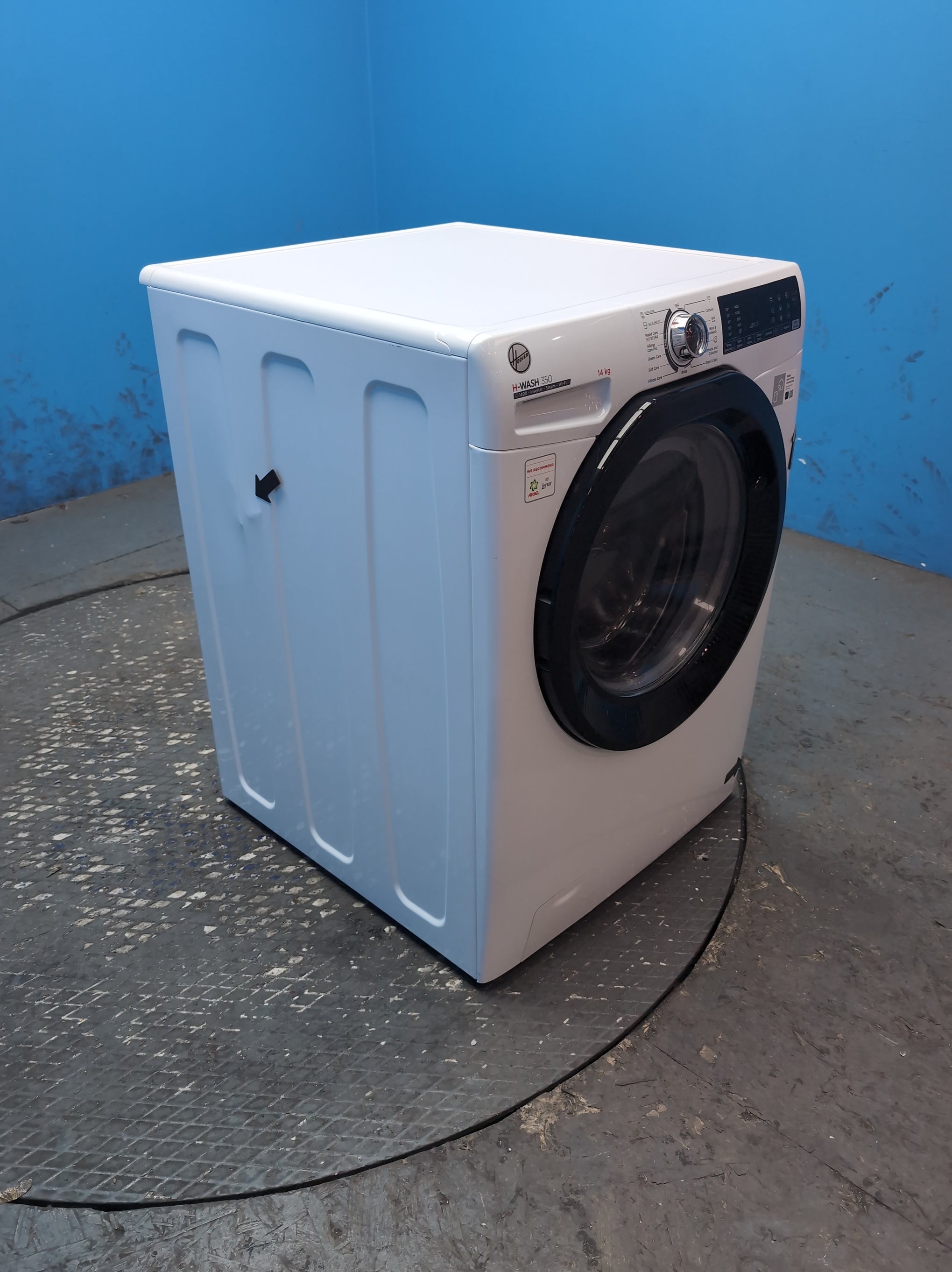 #GRC-164-390 - Hoover H-WASH 350 14kg 1400rpm Washing Machine – Quick Wash, White