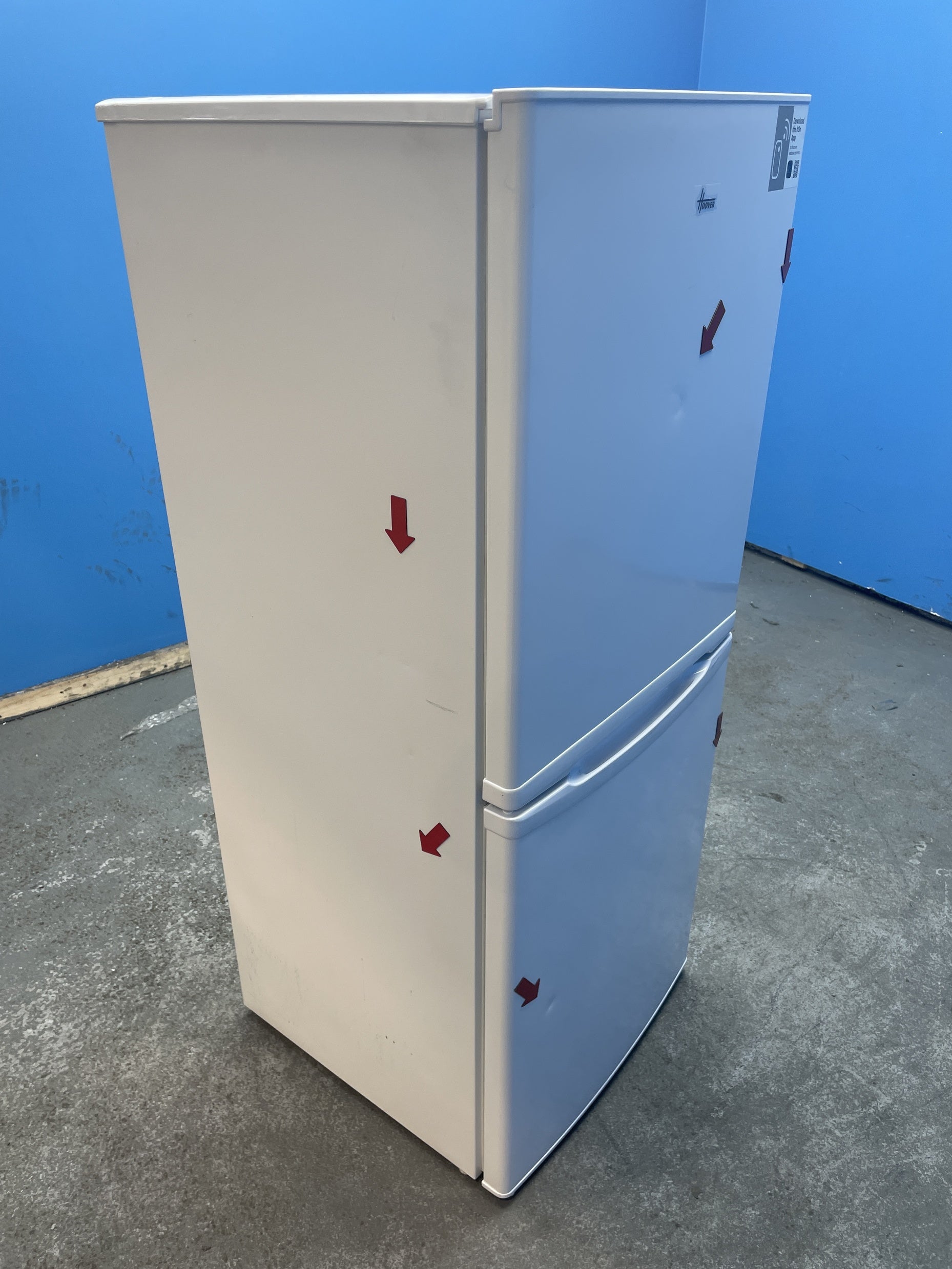 #GRC-152-265 - Hoover HOCH1S513EWK 185 Litre Combi Fridge Freezer