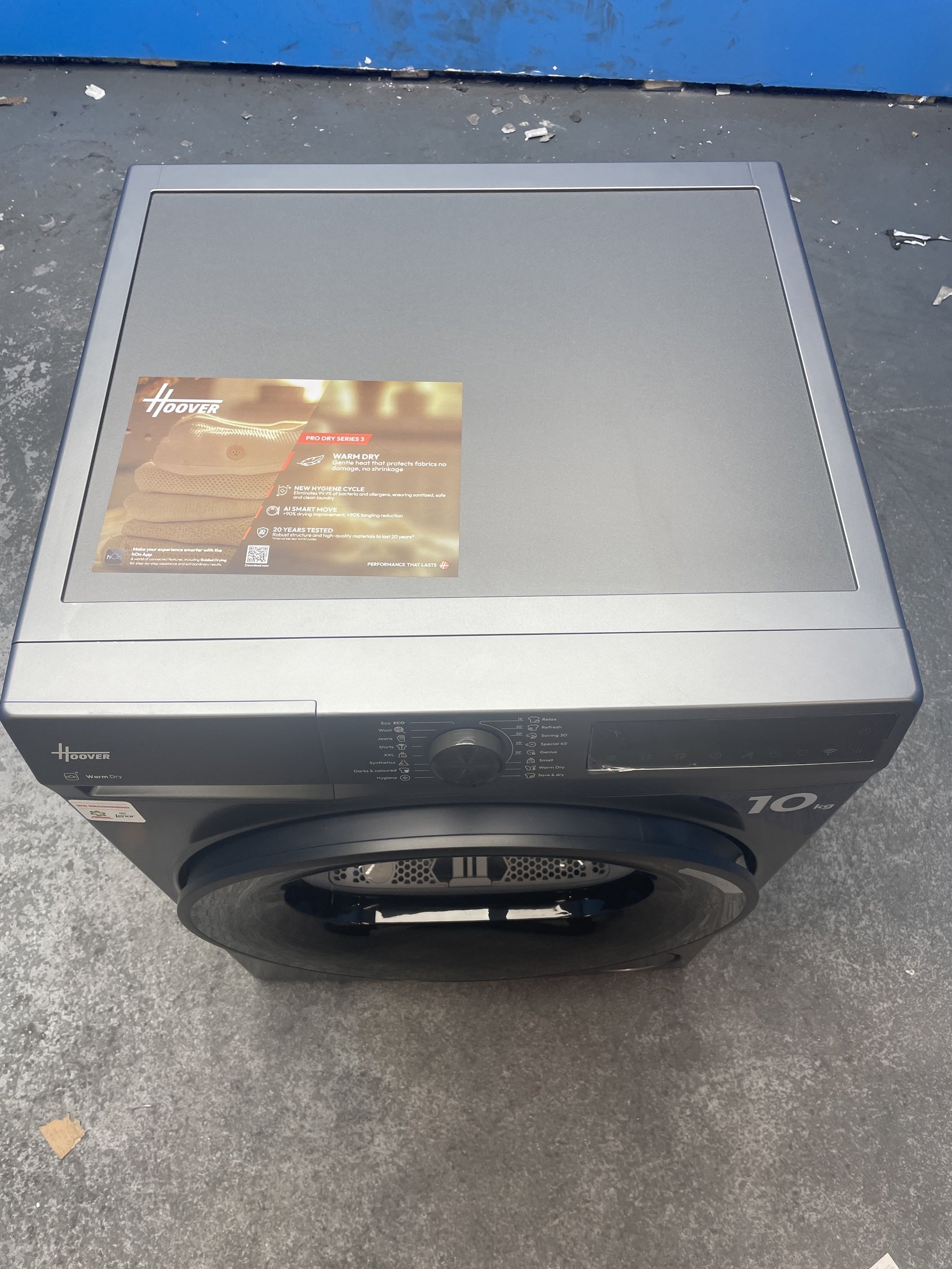 #GRC-159-294 - Hoover Pro Dry Series 3 HBR 10N2BRX 10kg Heat Pump Dryer