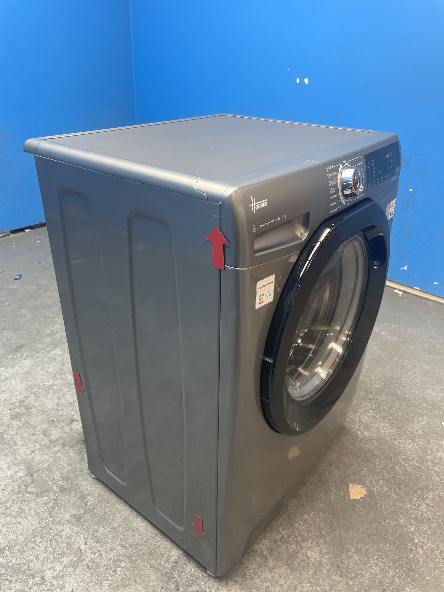 #GRC-159-273 - Hoover H3WPS496TAMBR680 9kg 1400 Spin Washing Machine
