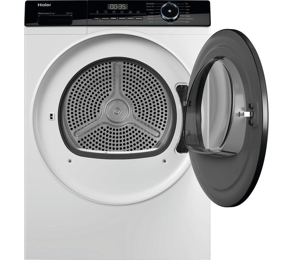 Haier HD80-A2939 I-Pro Series 3 8kg Heat Pump Tumble Dryer – Renew 2 U