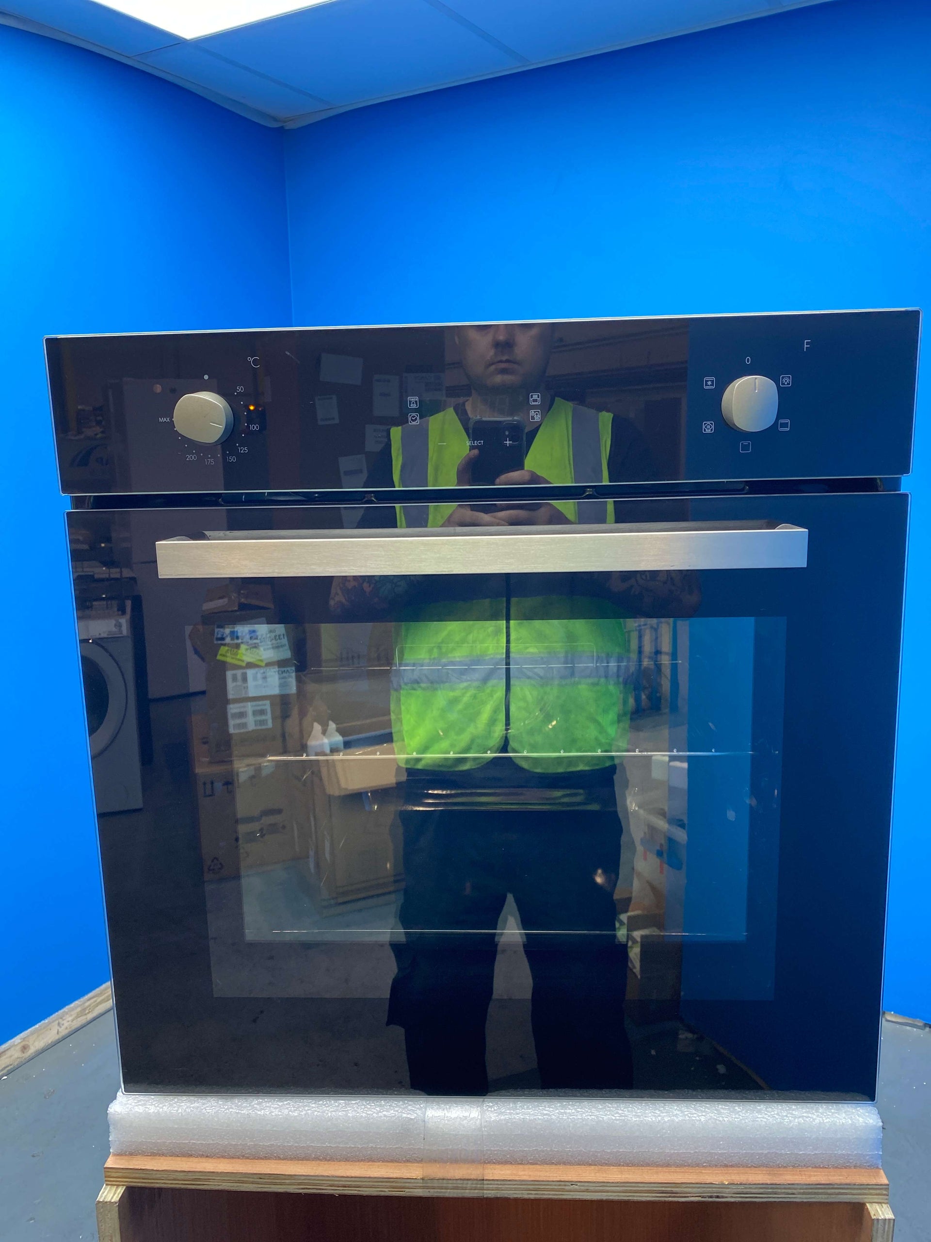 Iberna IBS605N 60cm Fan Oven with Digital Timer