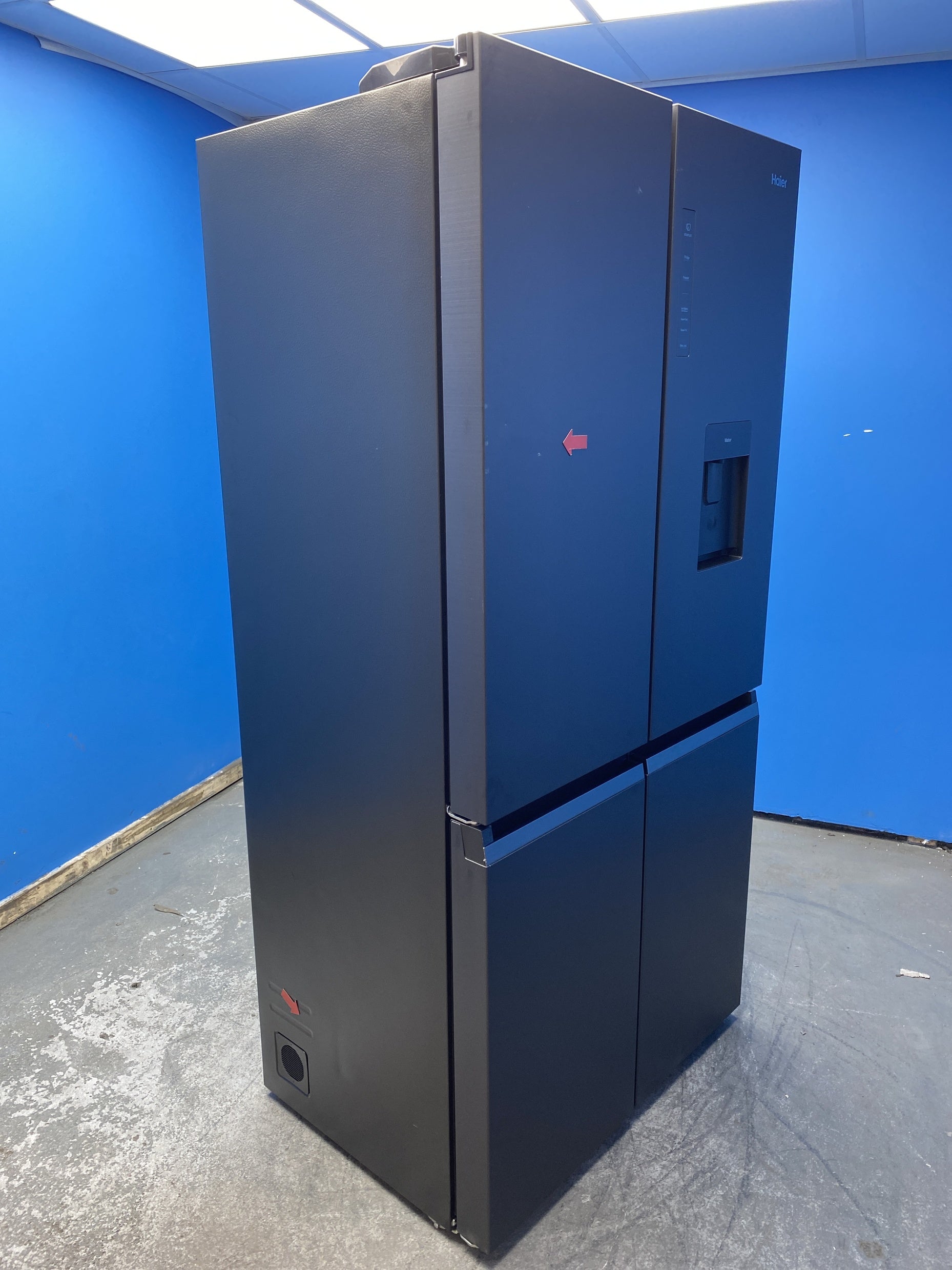 #GRC-152-683 - Haier HCR5919EHMB 528 Litre American Style Fridge Freezer