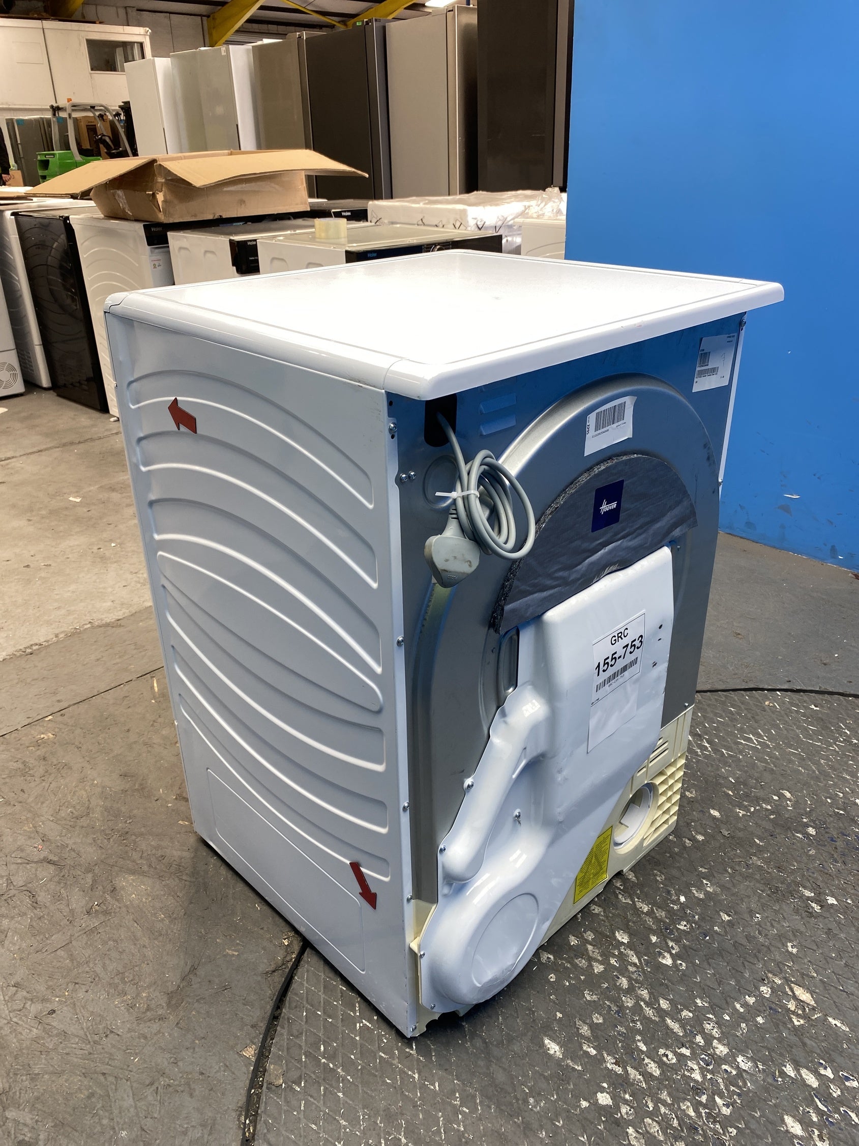 #GRC-155-753 - Hoover HLE V10DG-80 10kg Vented Tumble Dryer