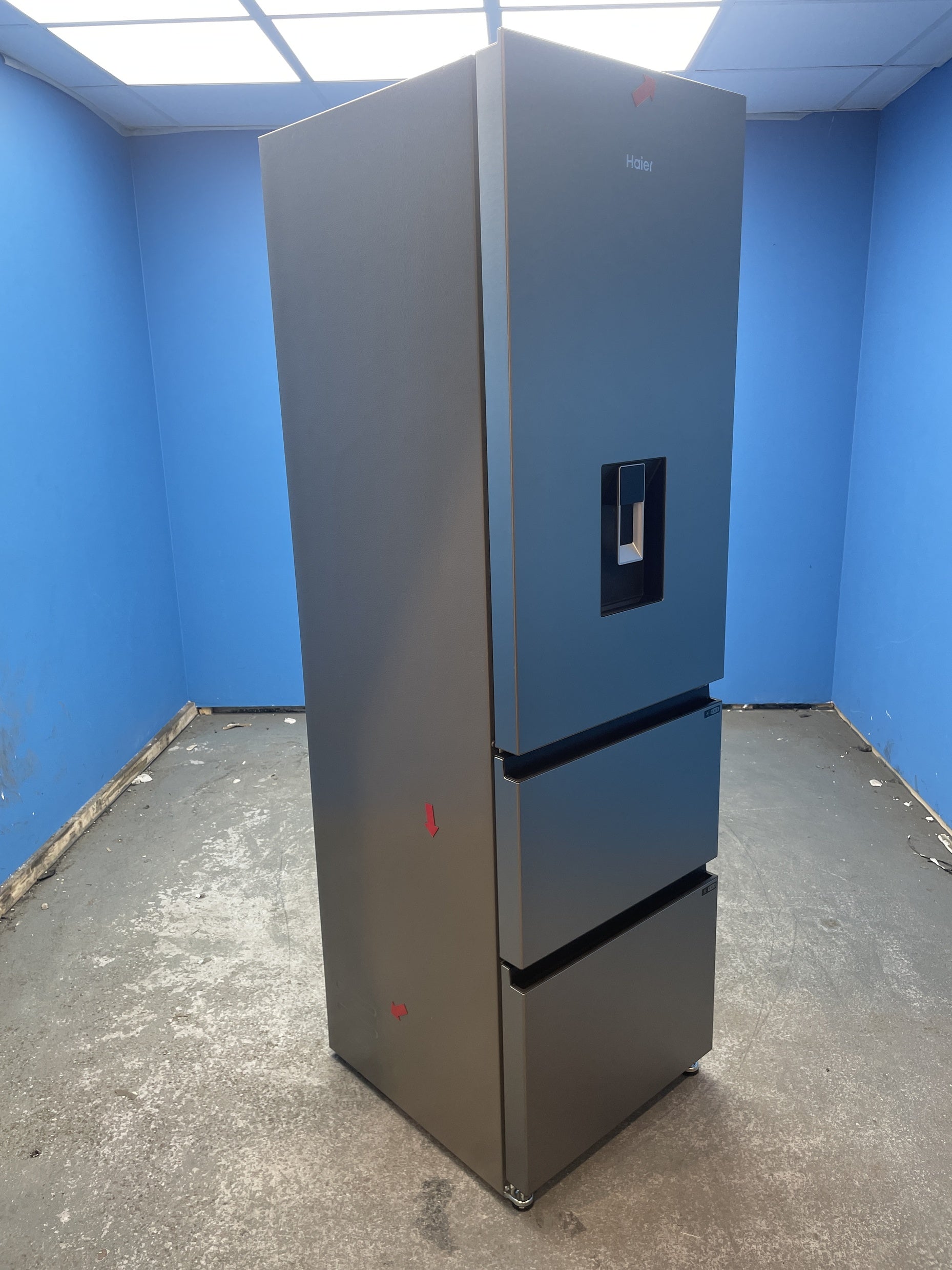 #GRC-159-618 - Haier 3D Combi Series 3 HTR3518EWMXK 60/40 Fridge Freezer