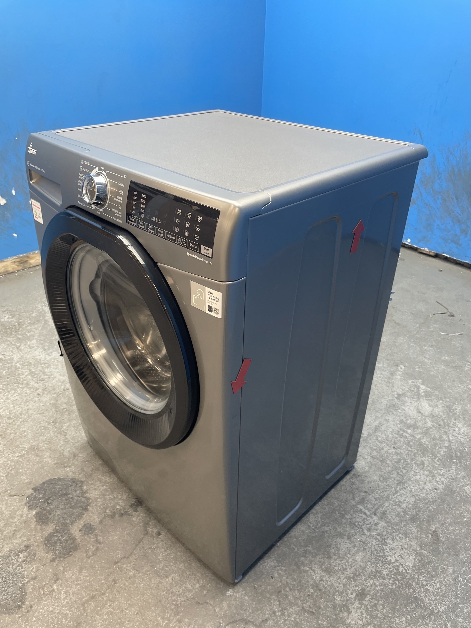 #GRC-163-139 - Hoover H3B13WPS4106TAMBR 10kg 1400 Spin Washing Machine