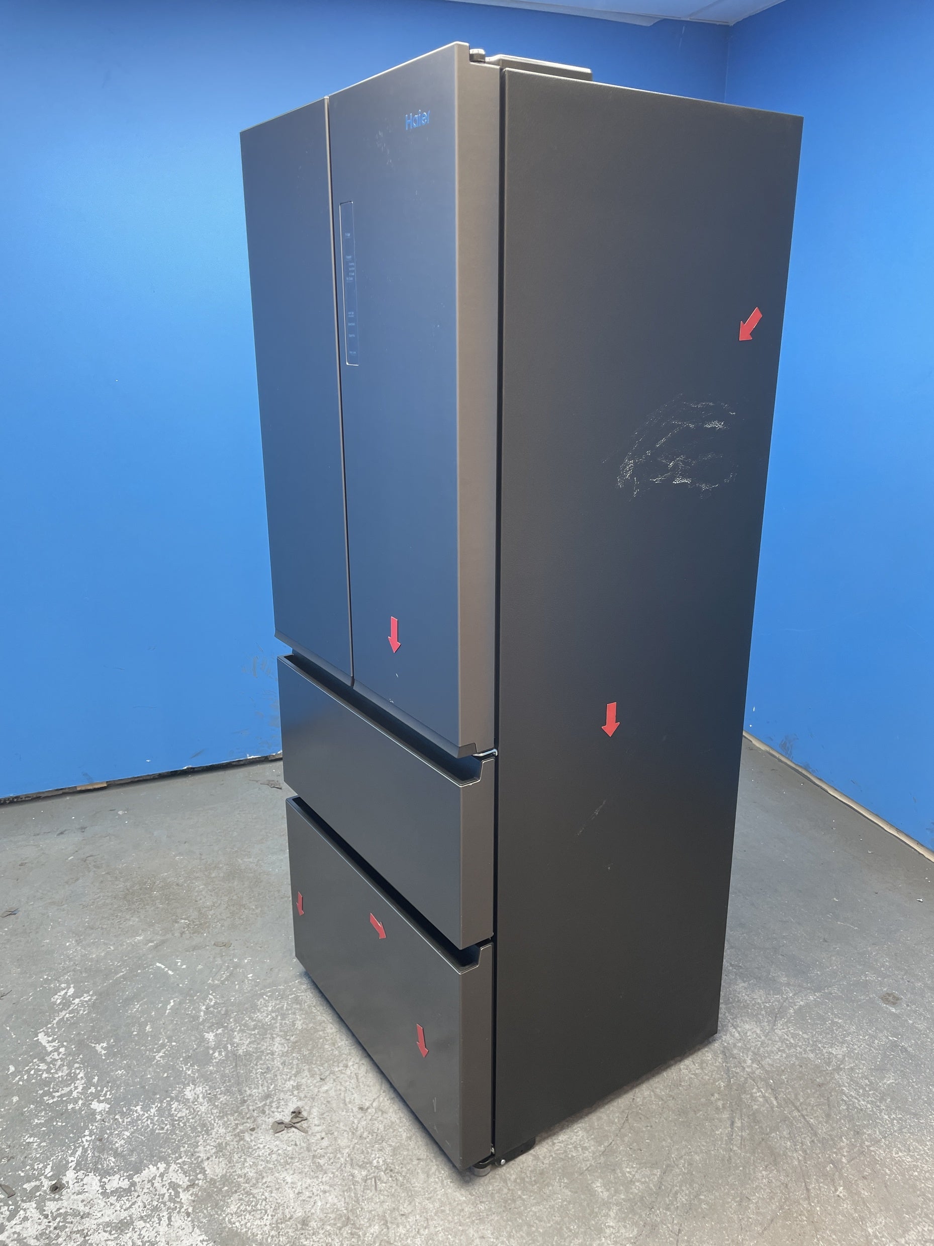 #GRC-153-572 - Haier HFR3718ENMD 70cm 60/40 Total No Frost Fridge Freezer