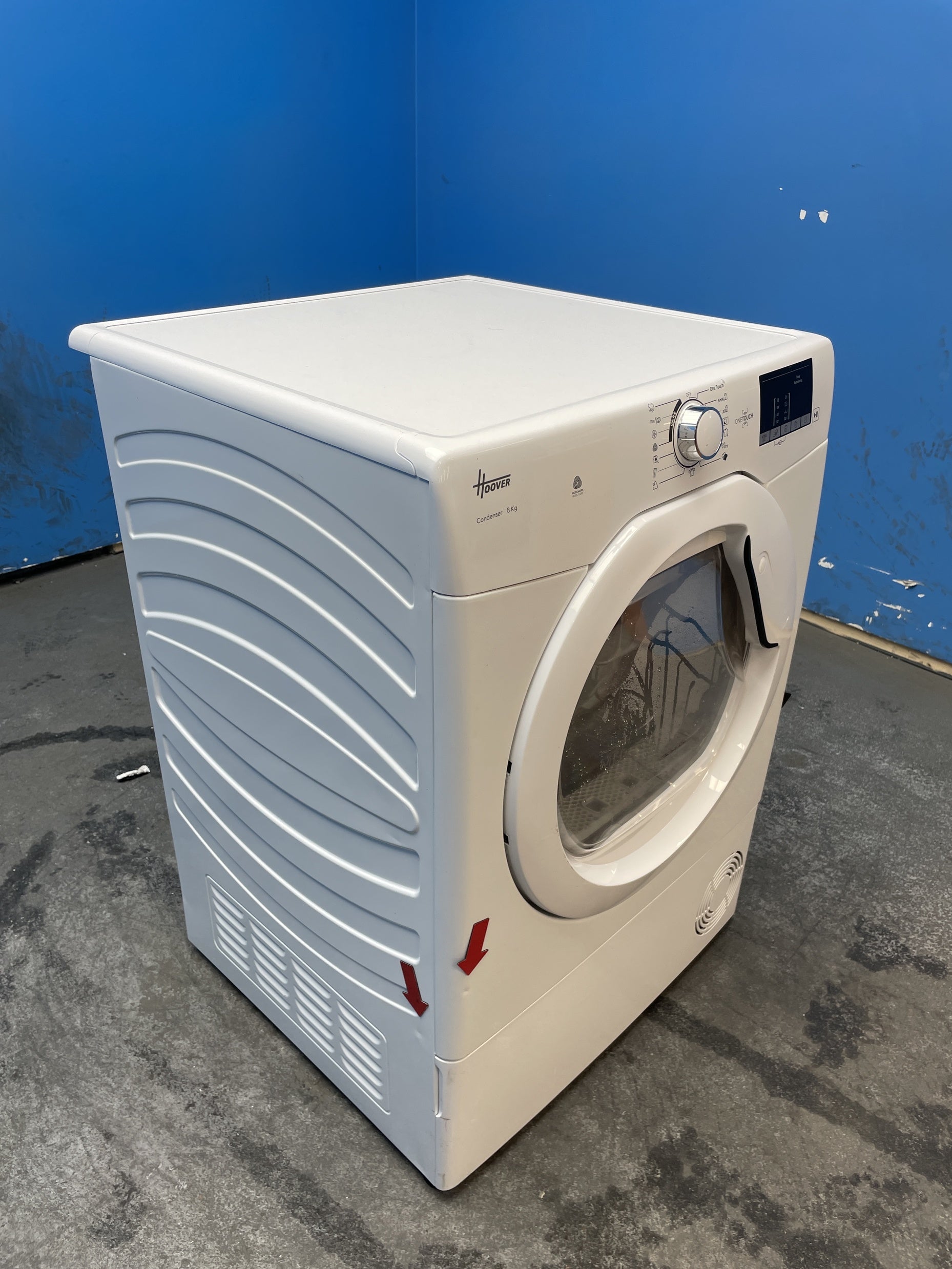 #GRC-162-681 - Hoover H-DRY 300 8kg Condenser Tumble Dryer – Sensor Drying, White