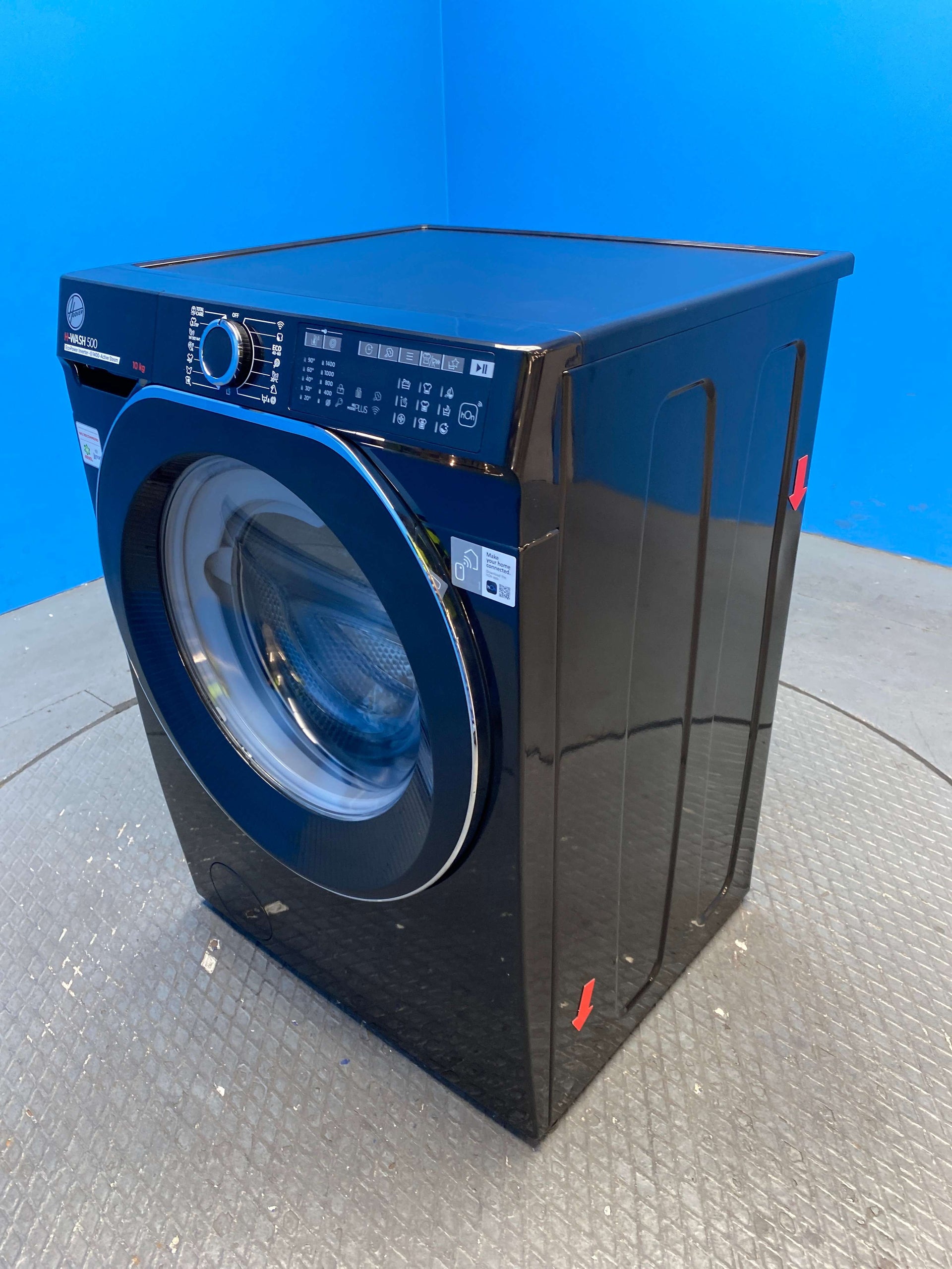 Hoover HW410AMBCB 10kg 1400 Spin Washing Machine