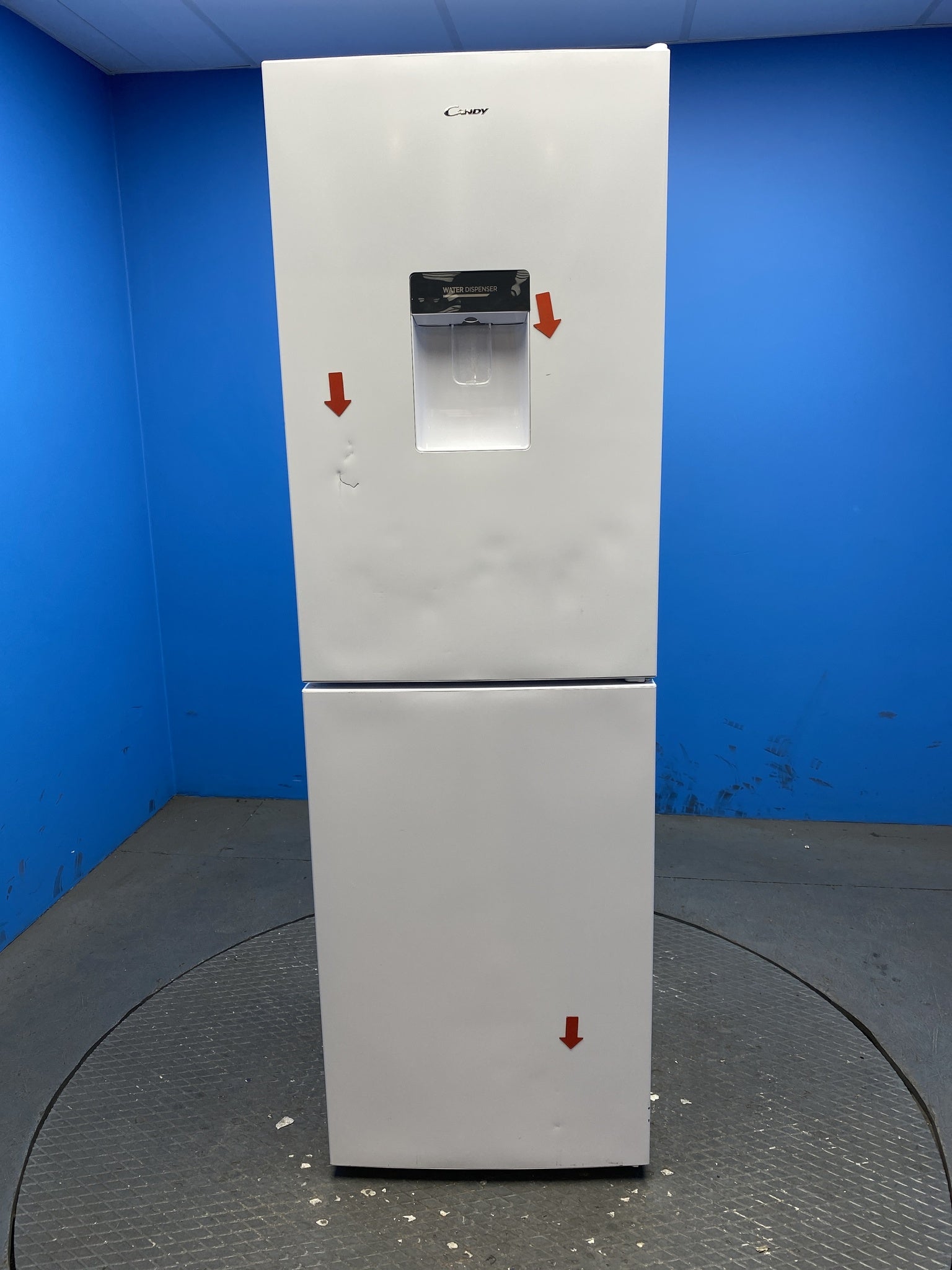 Candy CCT3L517EWWK 246 Litre Combi Fridge Freezer