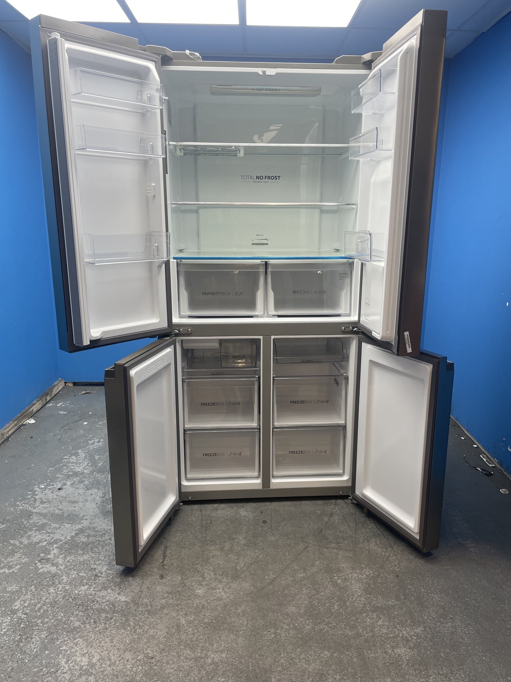 #GRC-159-545 - Haier HCR5919EHMP 528L American Style Fridge Freezer