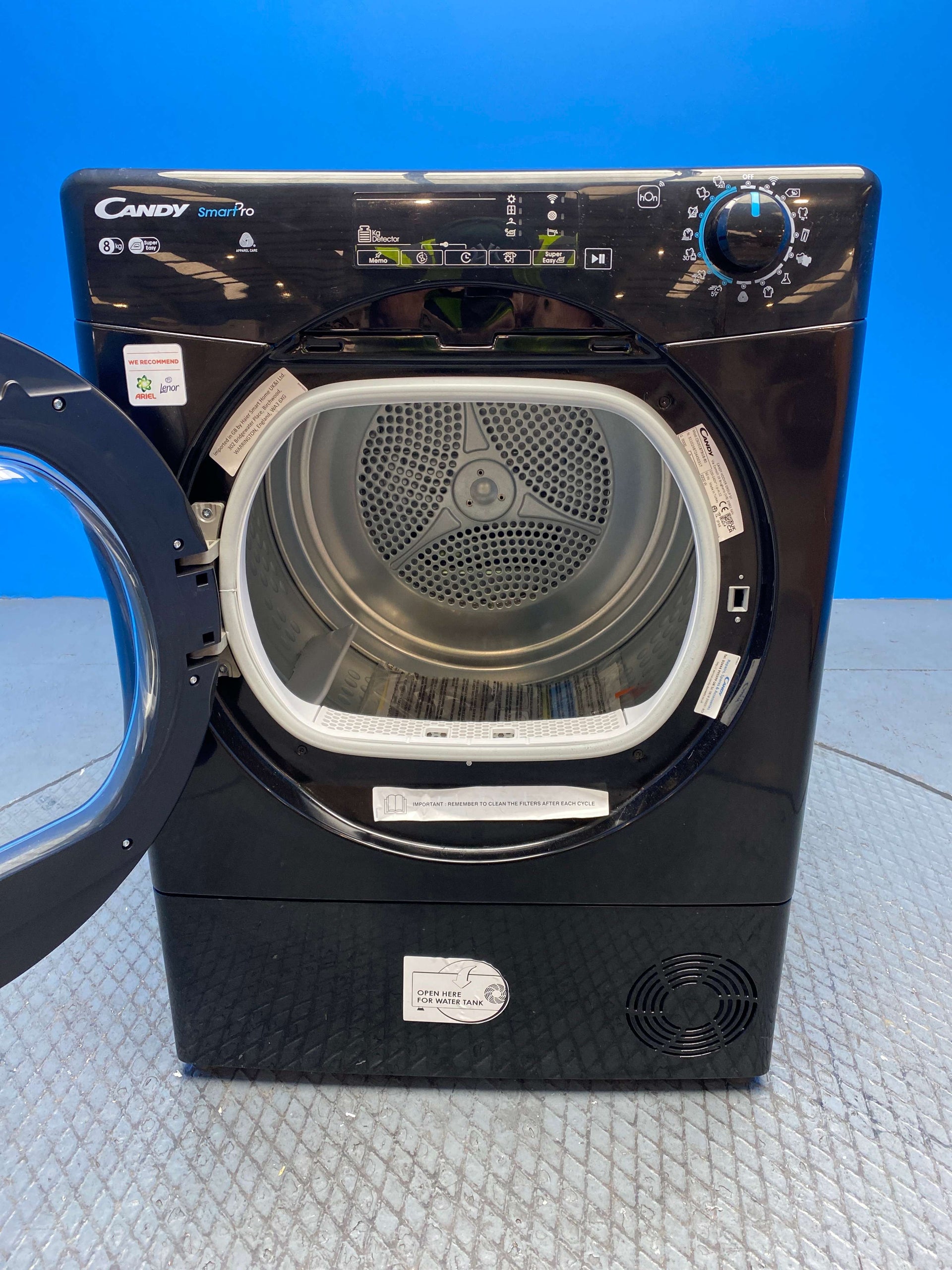 Candy CSOEC8TBGB 8kg Condenser Tumble Dryer