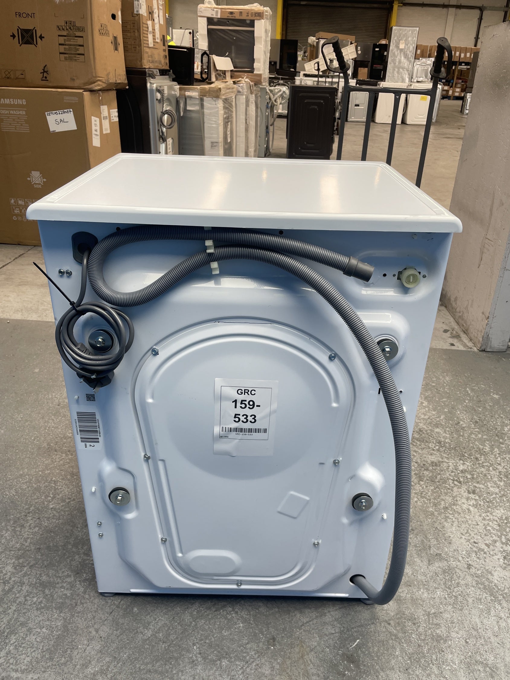 #GRC-159-533 - Hoover H3WPS696TAMB6-80 H-WASH 350 9kg 1600rpm Washing Machine