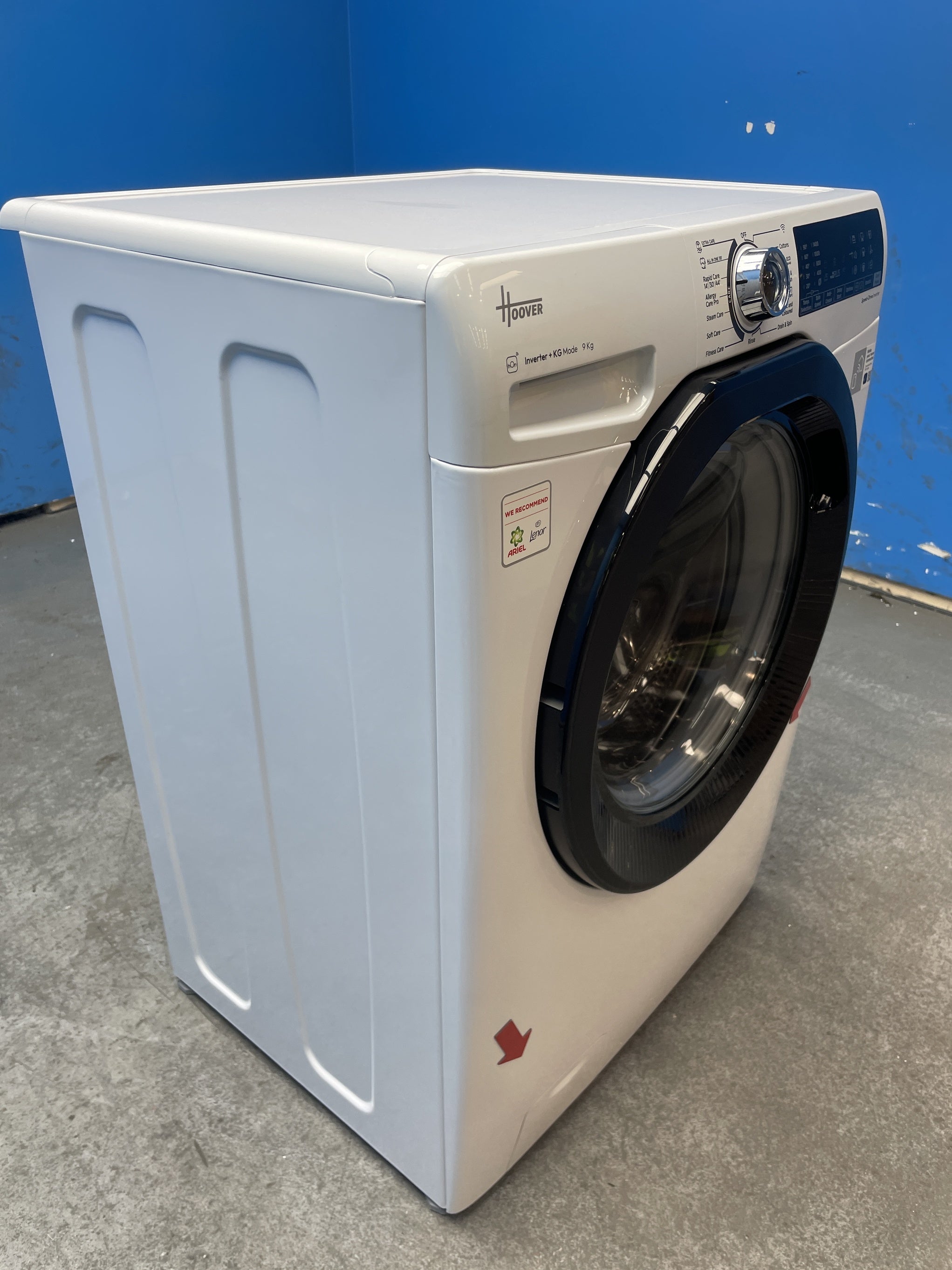 #GRC-158-342 - Hoover H3WPS496TAMB6 9kg 1400 Spin Washing Machine