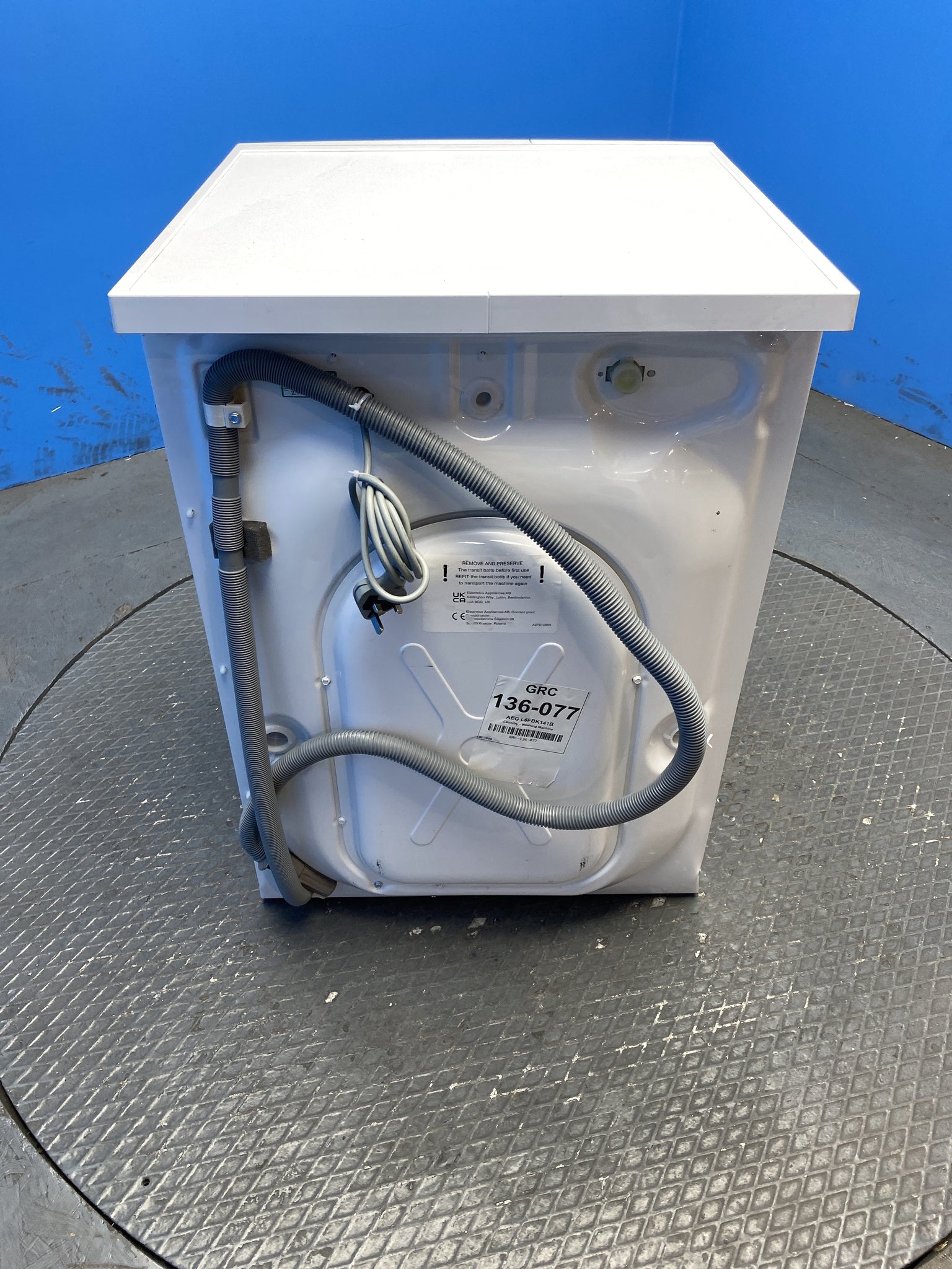AEG 6000 ProSense L6FBK141B 10kg Washing Machine