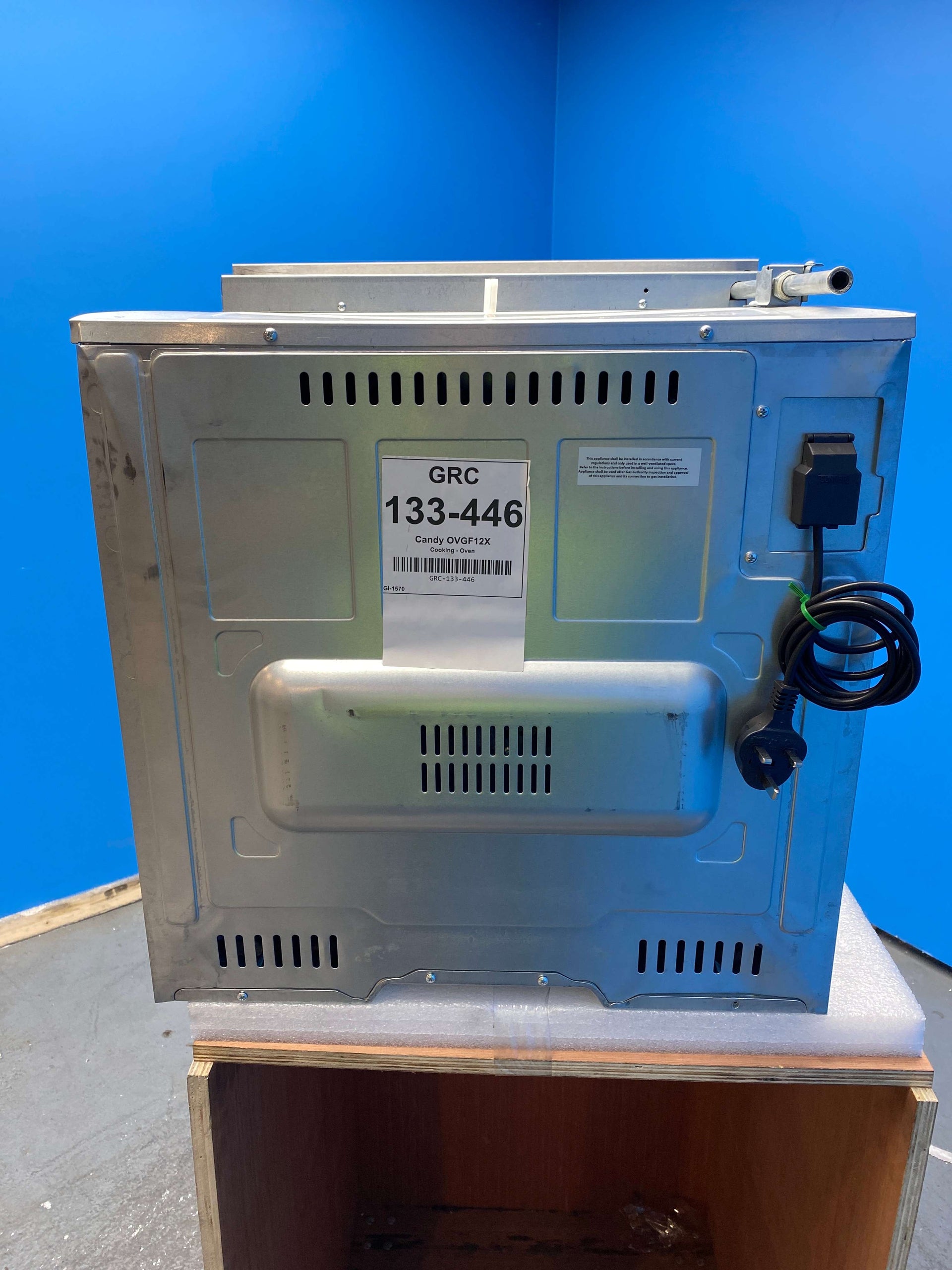 Candy OVGF12X Built In Single Gas Oven