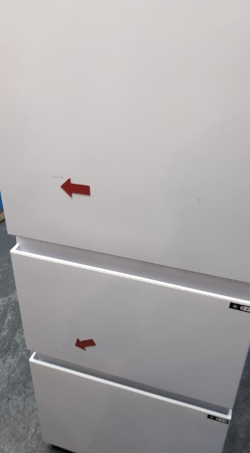 #GRC-162-803 - Haier 54.5cm 60/40 Fridge Freezer – 303L, White, Total No Frost, Smart WiFi