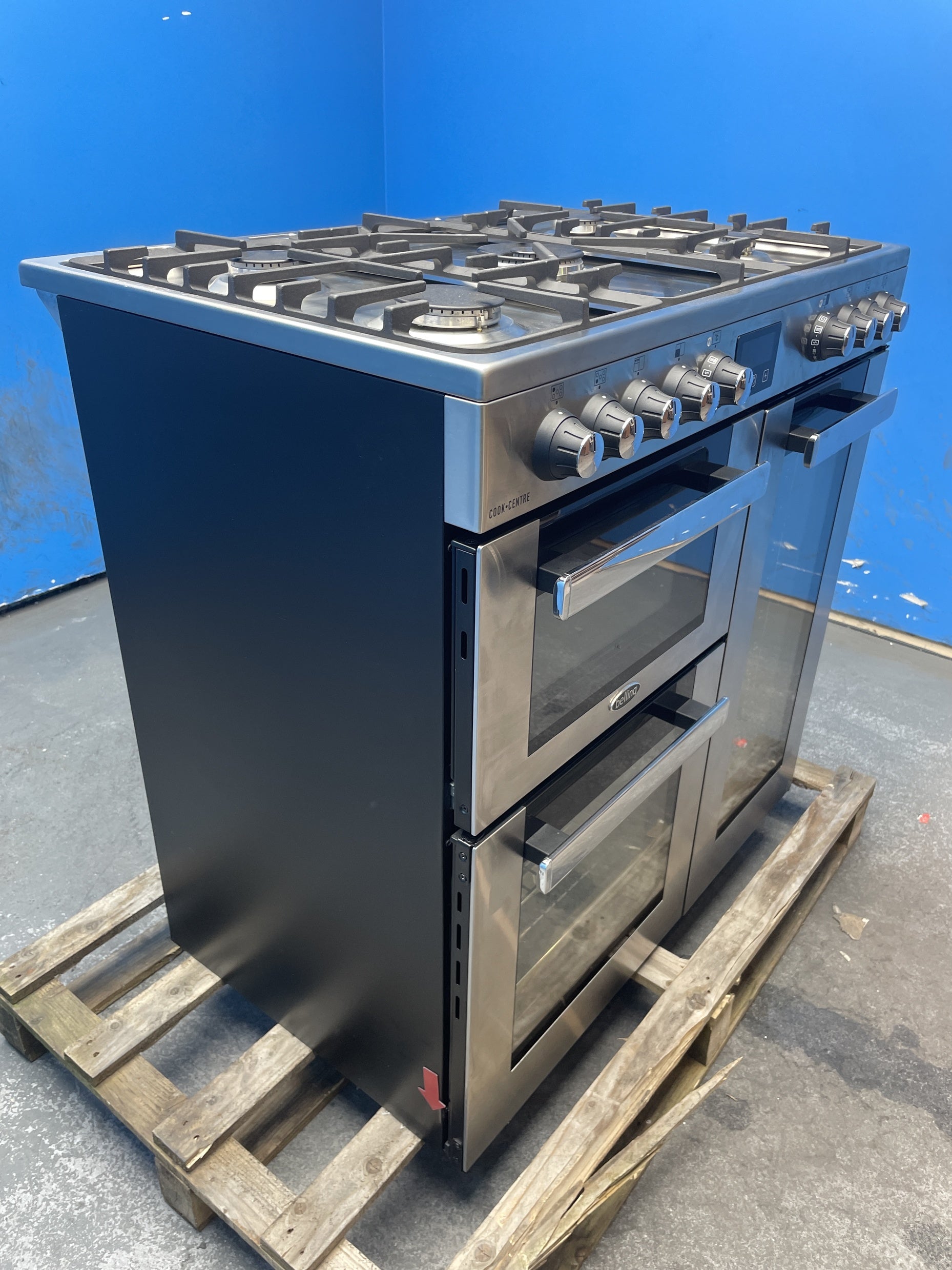 #GRC-159-421 - Belling Cookcentre 90DF 90cm Dual Fuel Range Cooker