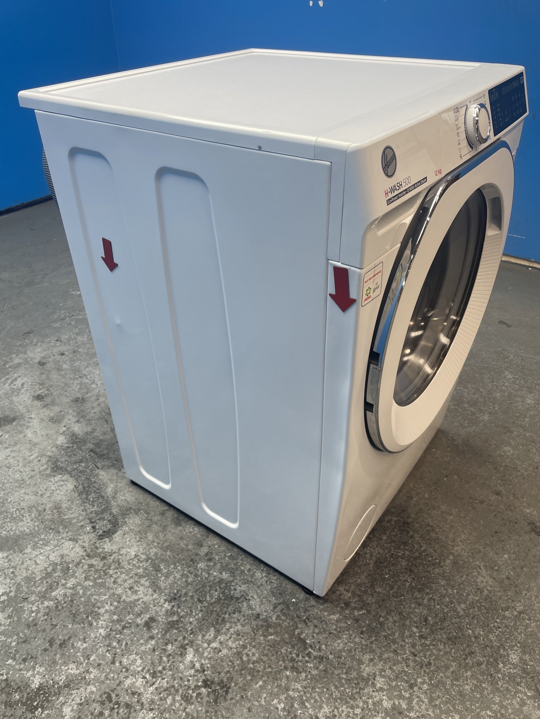 #GRC-154-795 - H-WASH 500 HWB 411AMC/1-80 11kg 1400rpm Washing Machine