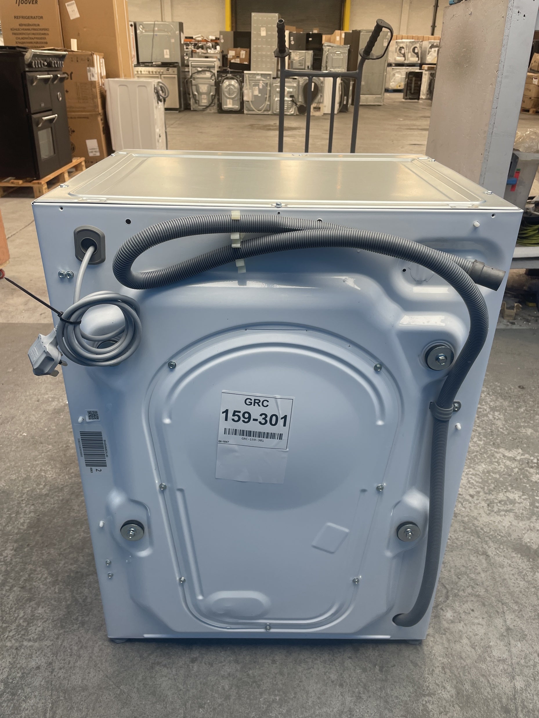 #GRC-159-301 - Hoover H-WASH 400 BH4S49M6D9J-80 9kg 1400rpm Integrated Washing Machine
