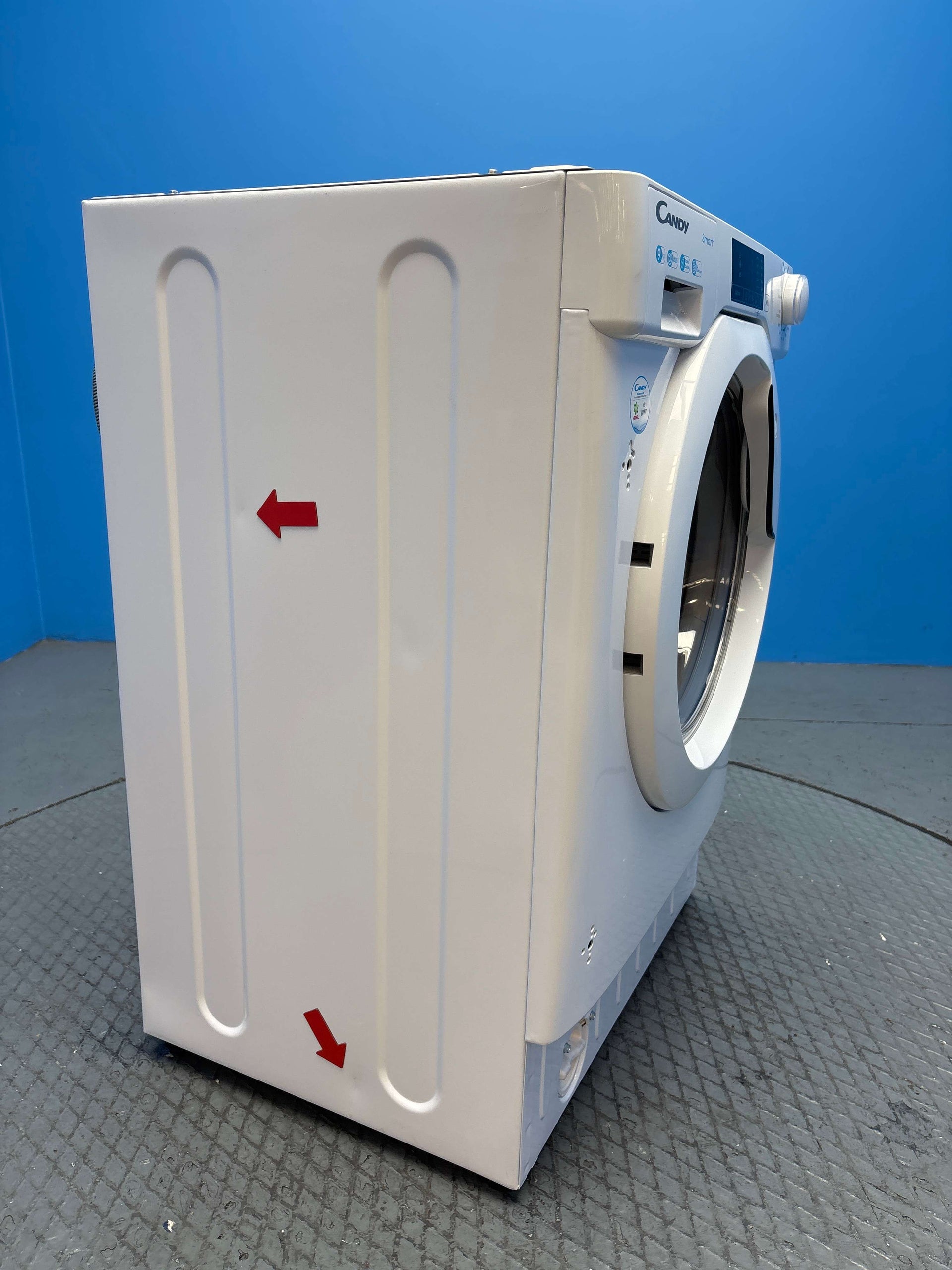 Candy CBW49D1W4 Integrated 9kg 1400 Spin Washing Machine