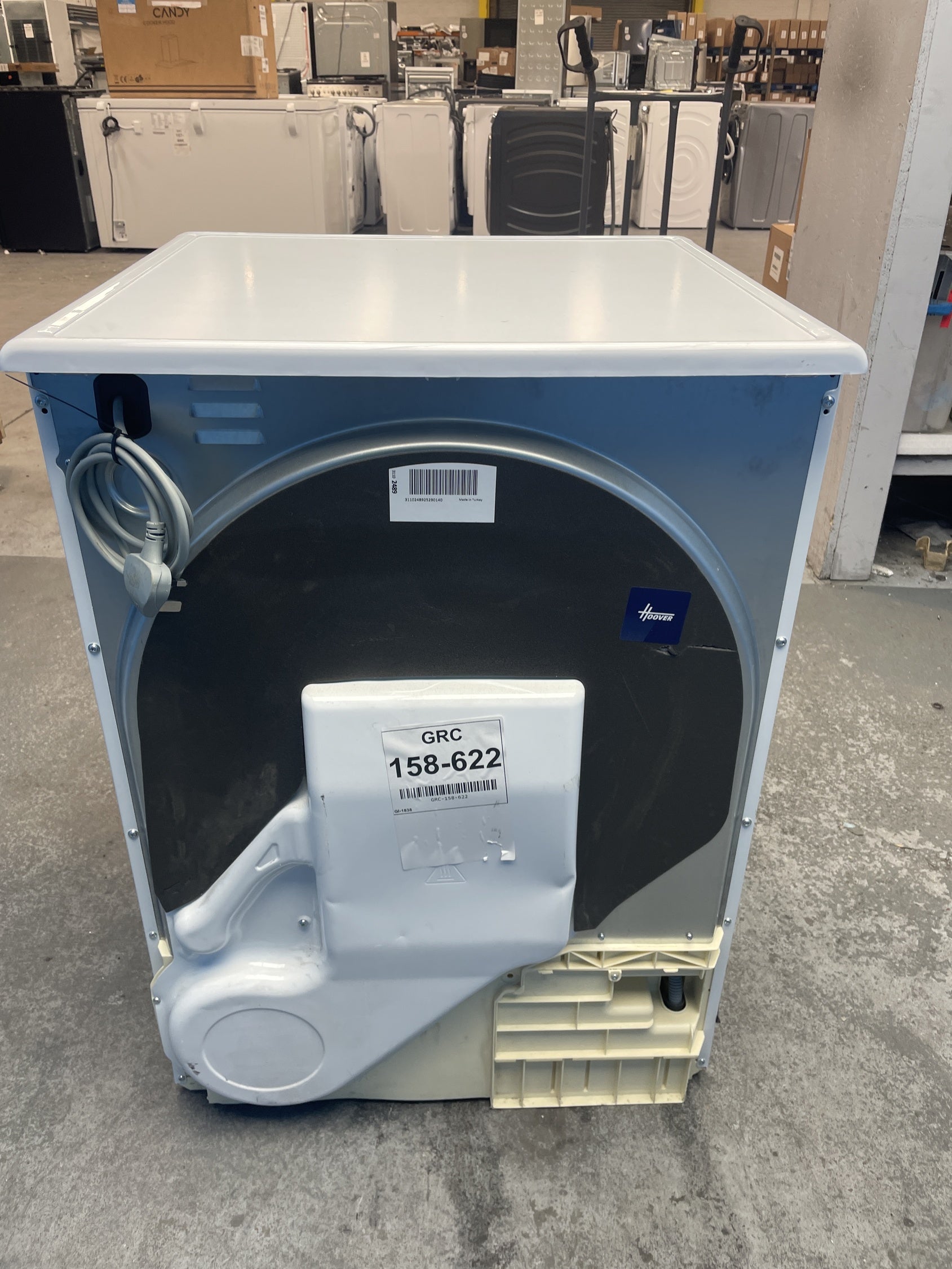 #GRC-158-622 - Hoover HLEC9DE 9kg Condenser Tumble Dryer
