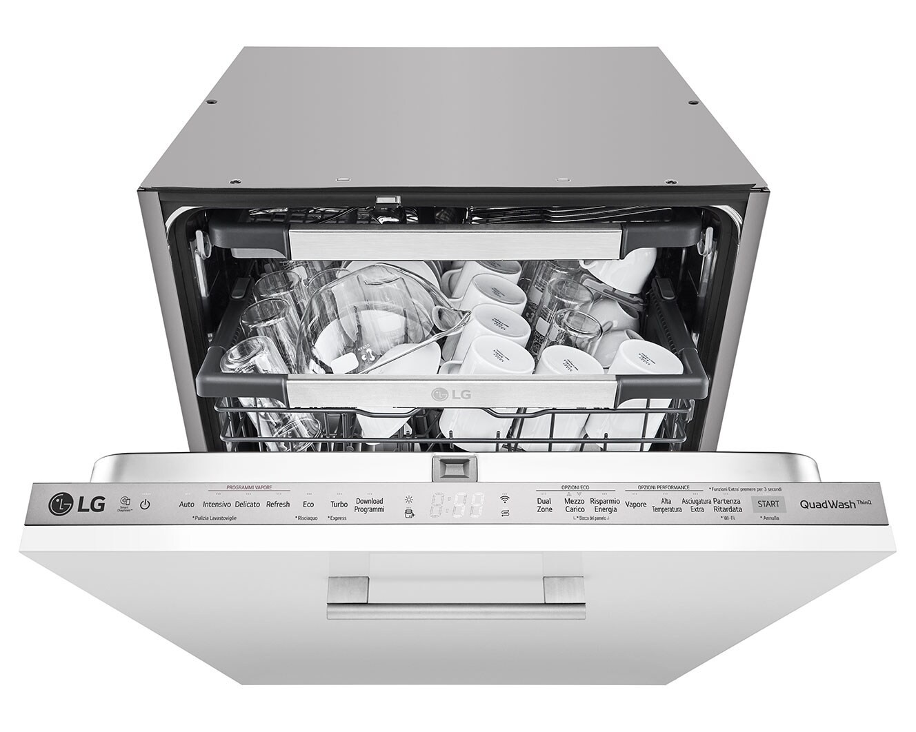 LG DB425TXS QuadWash 14 Place Dishwasher with TrueSteam – Renew 2 U
