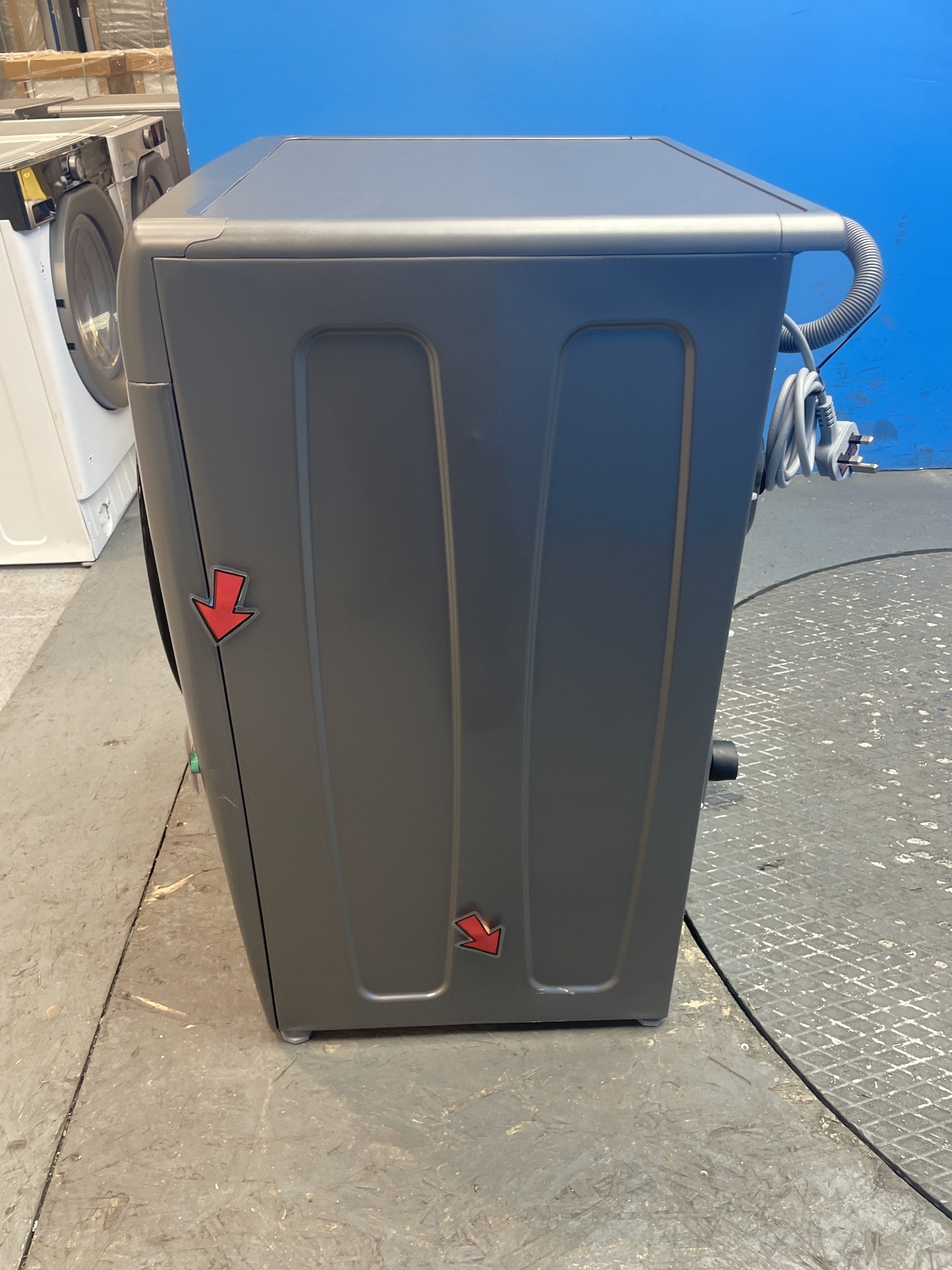 #GRC-157-017 - Hoover H3WPS496TAMBR680 9kg 1400 Spin Washing Machine