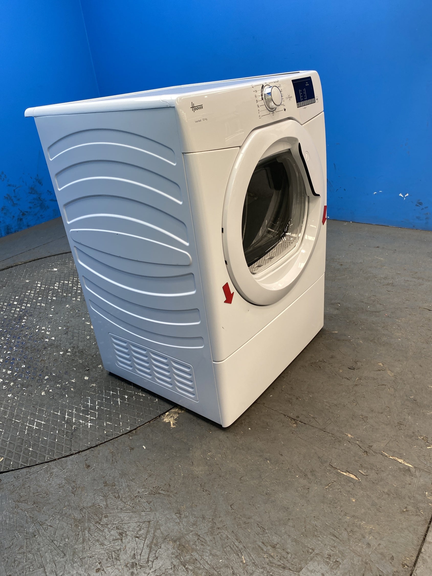 #GRC-155-753 - Hoover HLE V10DG-80 10kg Vented Tumble Dryer