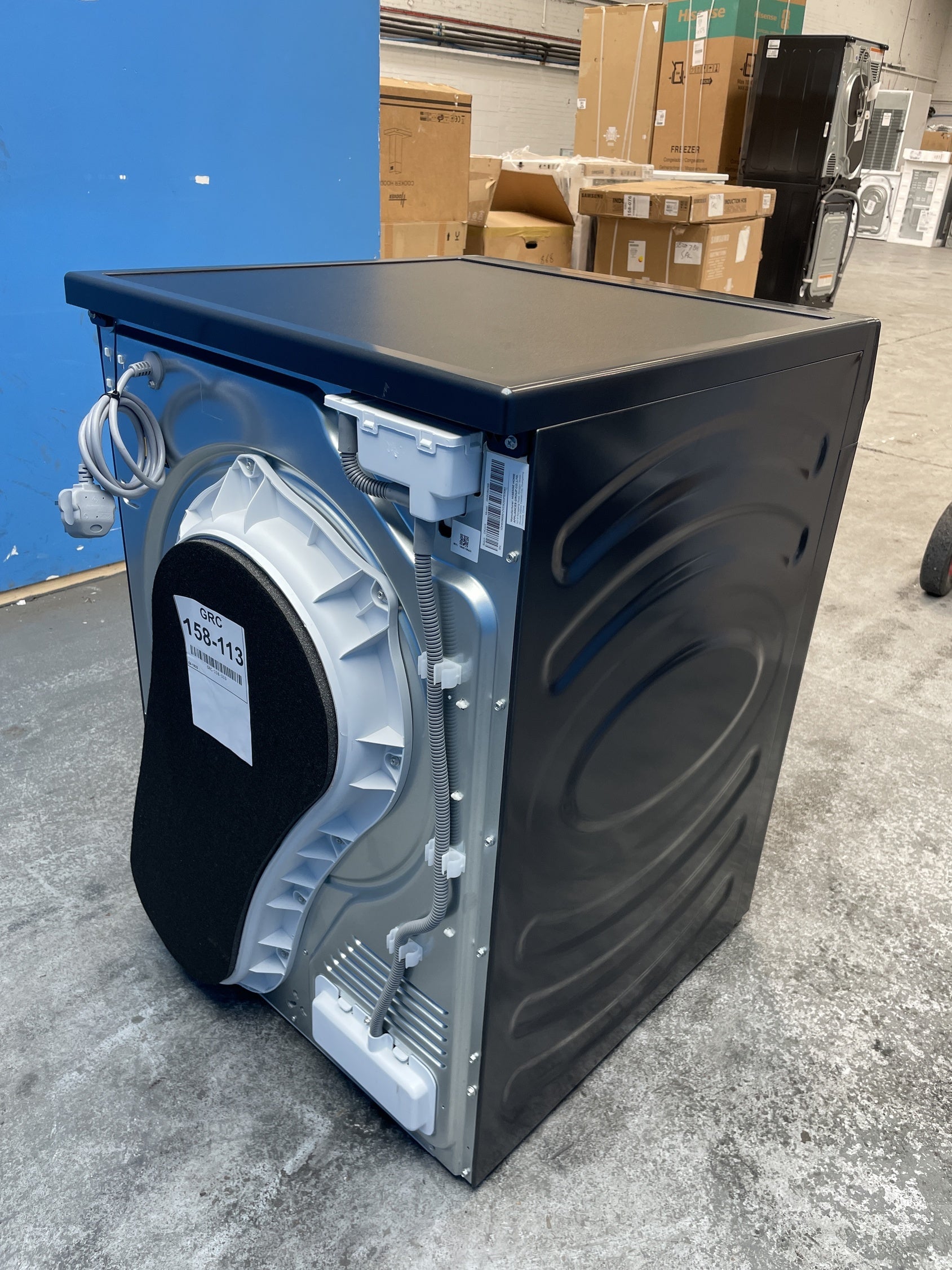 #GRC-158-113 - Hisense DH5S902BB 9kg Heat Pump Tumble Dryer