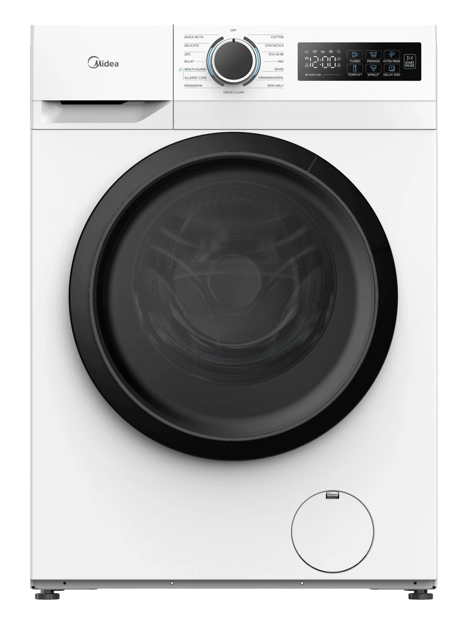 Midea MF110W100BA10/W 10kg 1400rpm Washing Machine – Renew 2 U