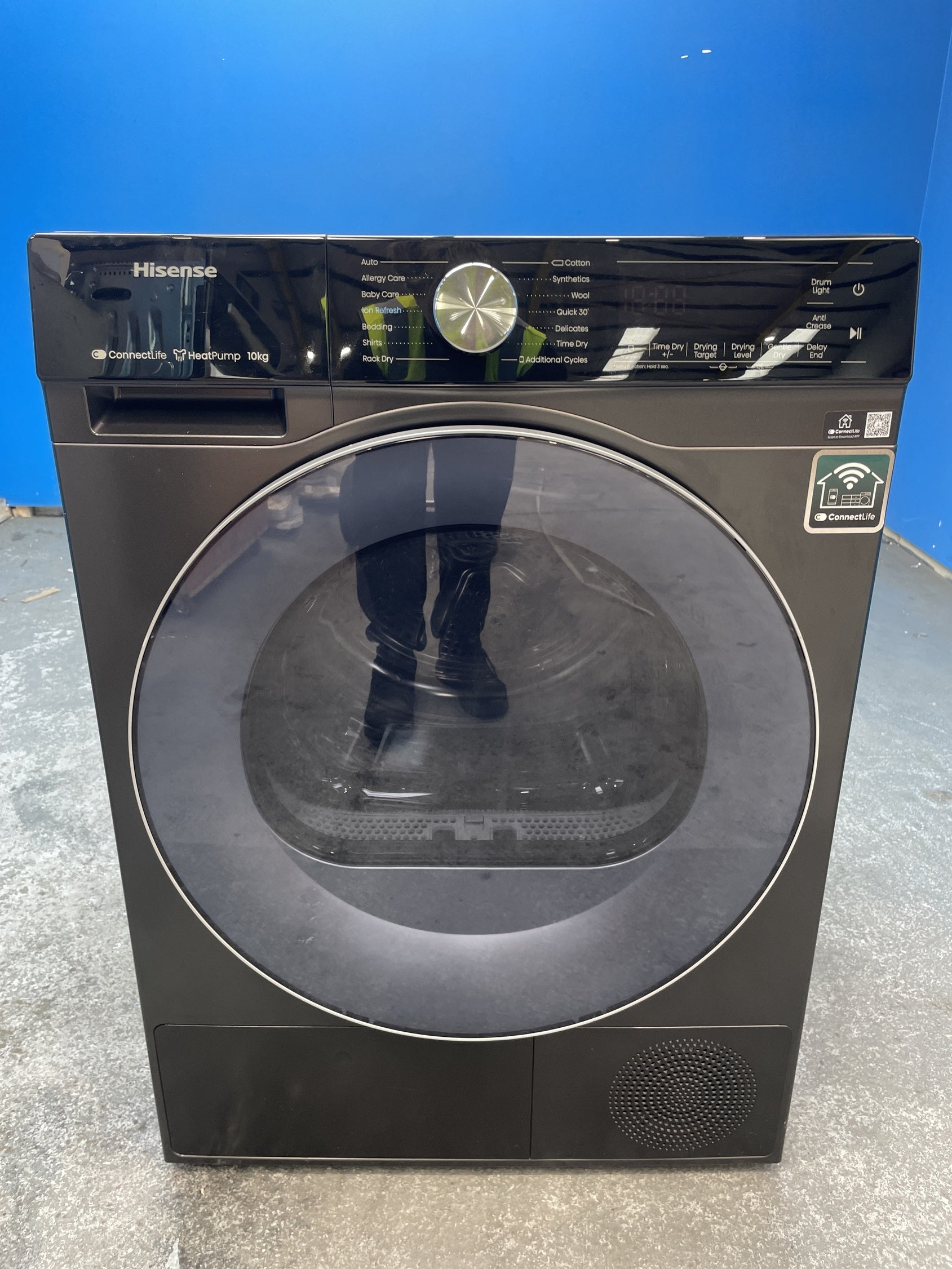 #GRC-158-037 - Hisense DH5S102BB 10kg Heat Pump Tumble Dryer