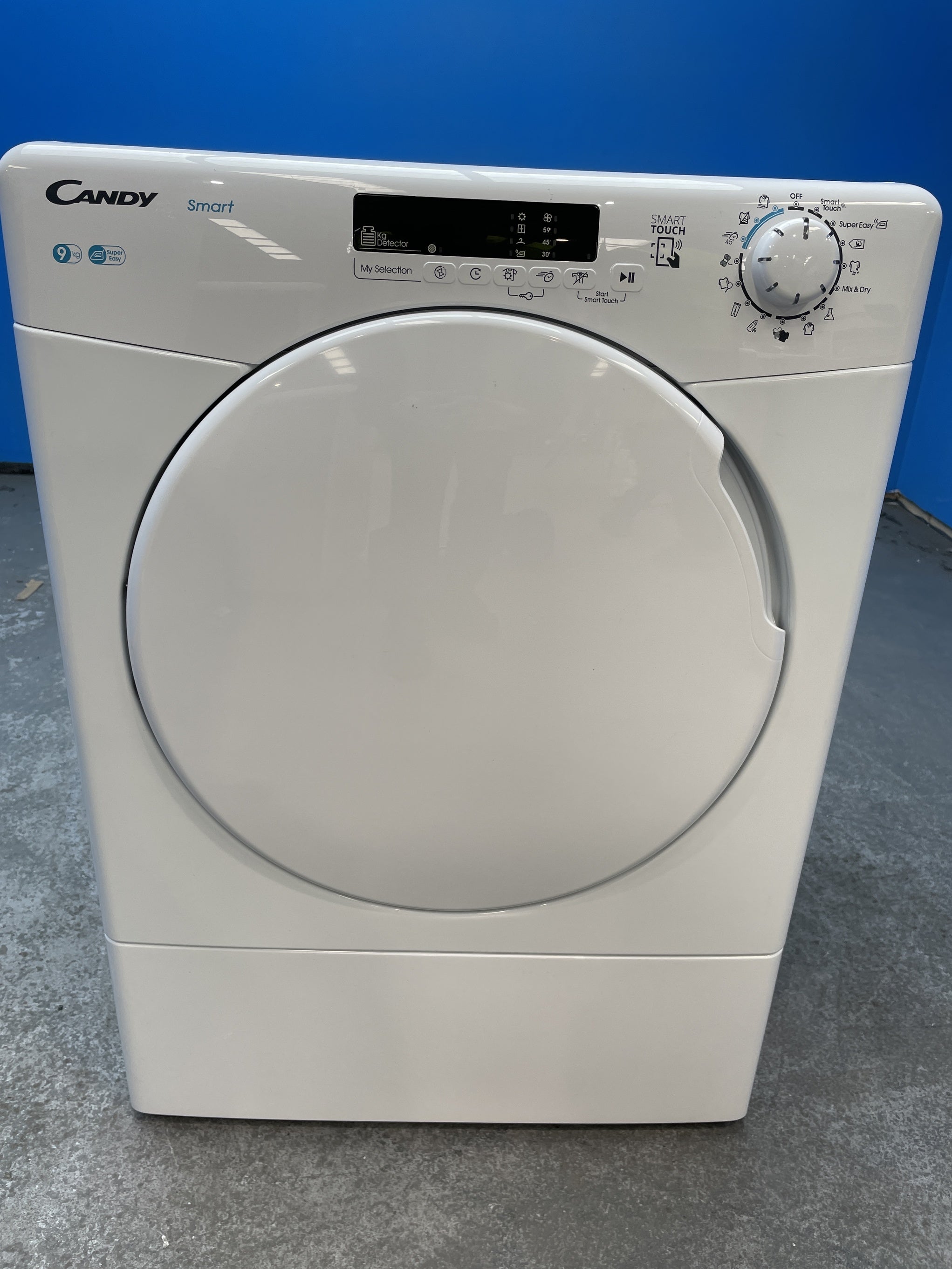 #GRC-157-715 - Candy CSE V9DF-80 9kg Vented Smart Tumble Dryer
