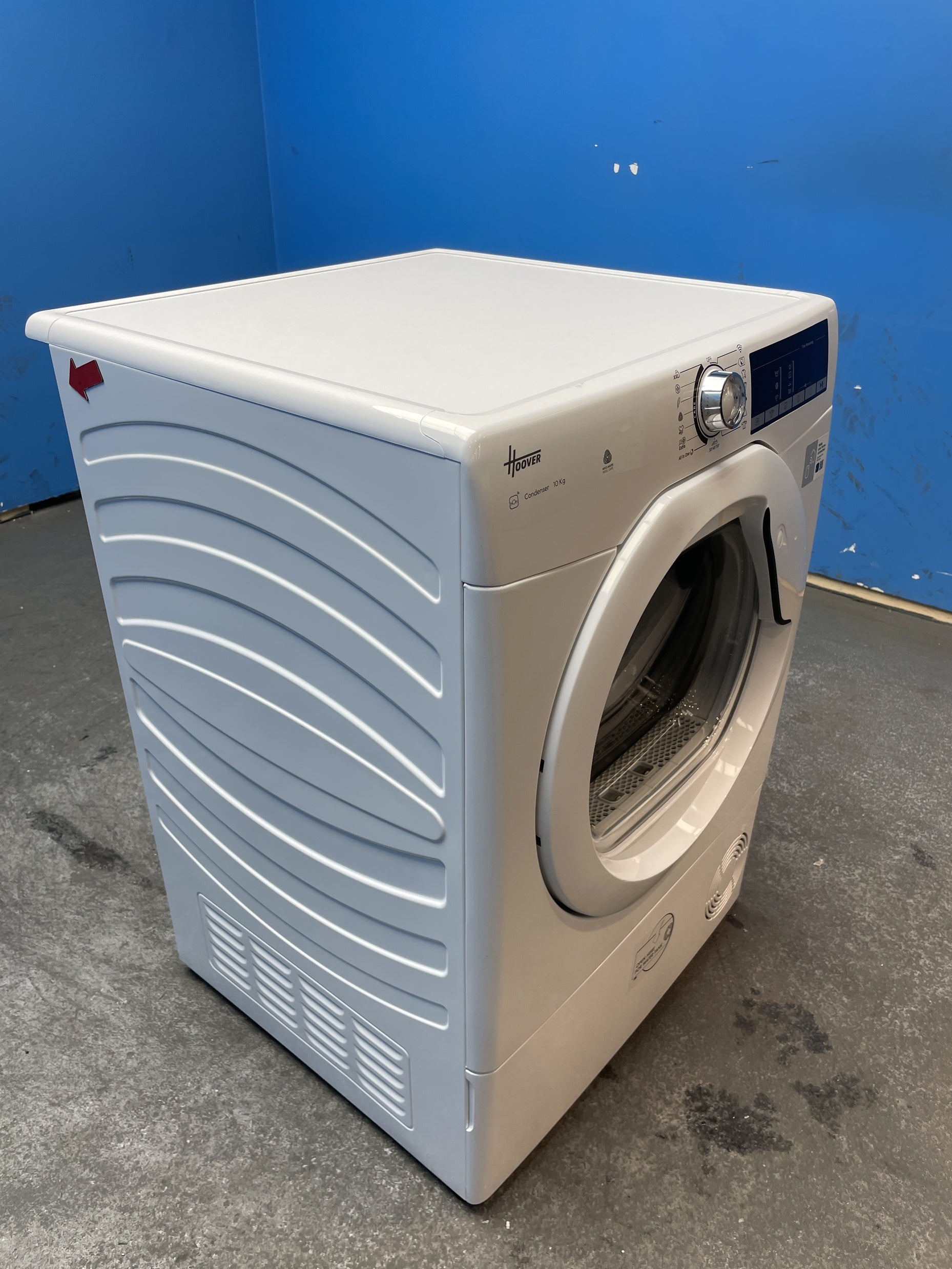 #GRC-162-744 - Hoover H-DRY 300 10kg Condenser Tumble Dryer – WiFi Connected, White