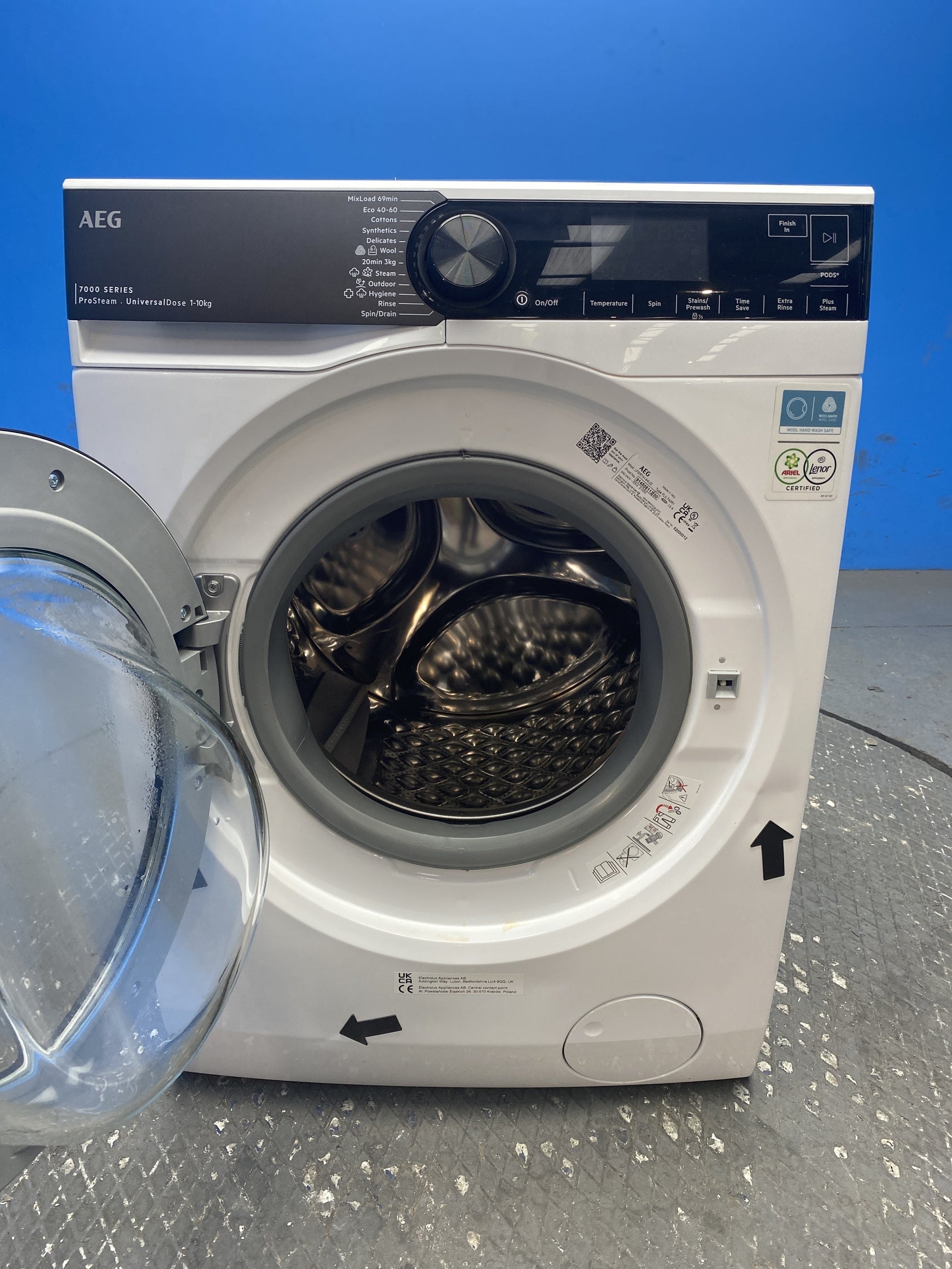 #GRC-159-101 - AEG LFSR74144UD 7000 Series 10kg 1400rpm Washing Machine