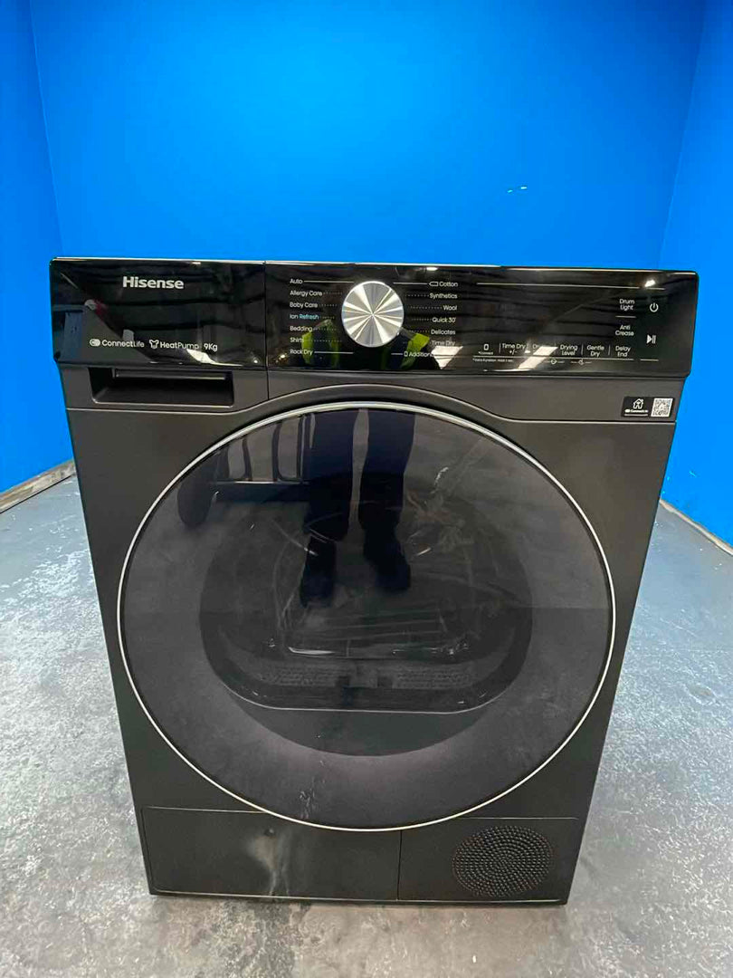 #GRC-159-386 - Hisense DH5S902BB 9kg Heat Pump Tumble Dryer