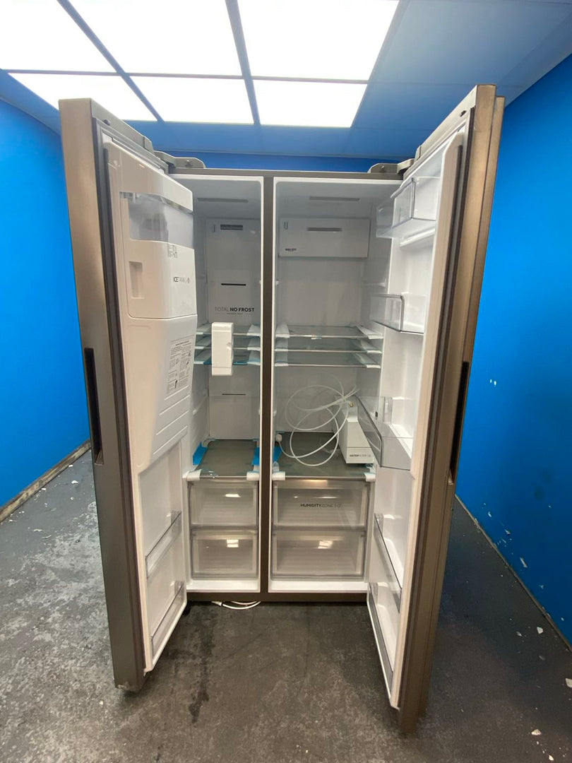 #GRC-161-787 - Haier HSW59F18DIMM Series 5 American Style Fridge Freezer