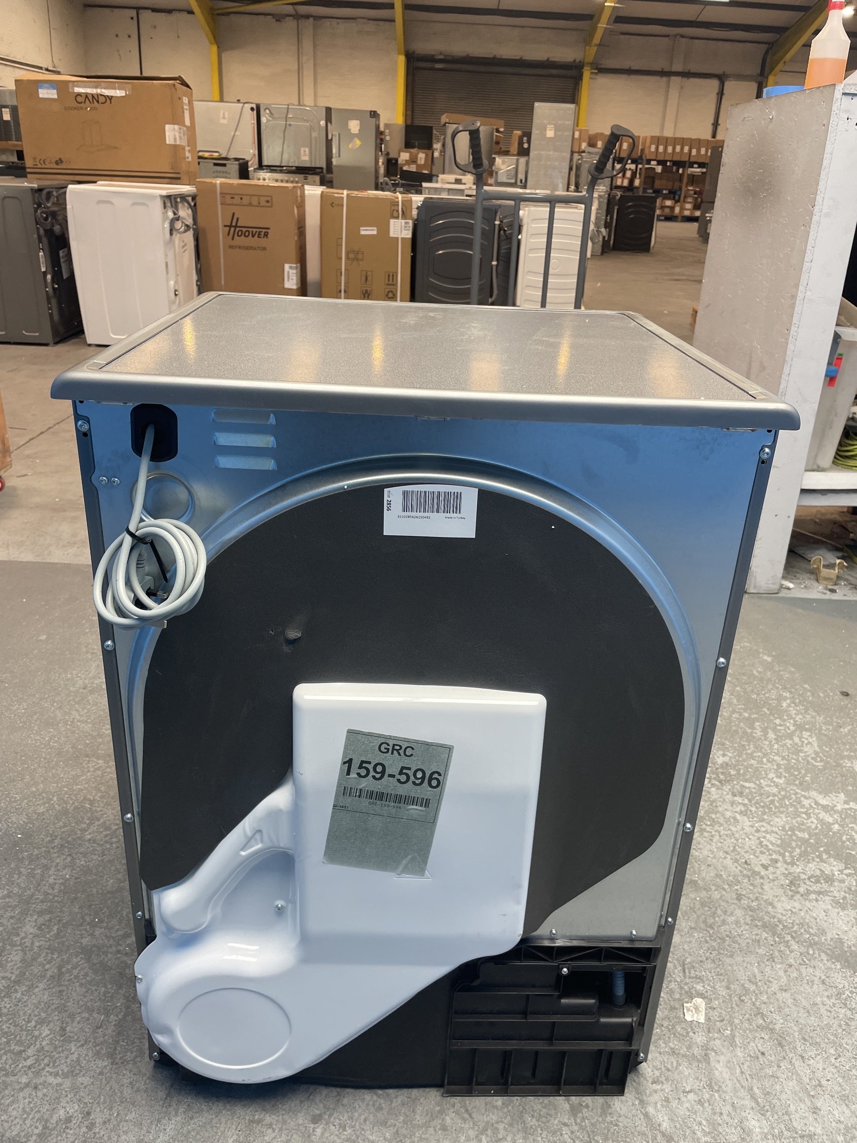 #GRC-159-596 - Hoover H-DRY 350 HRE C10TBER-80 10kg Condenser Dryer