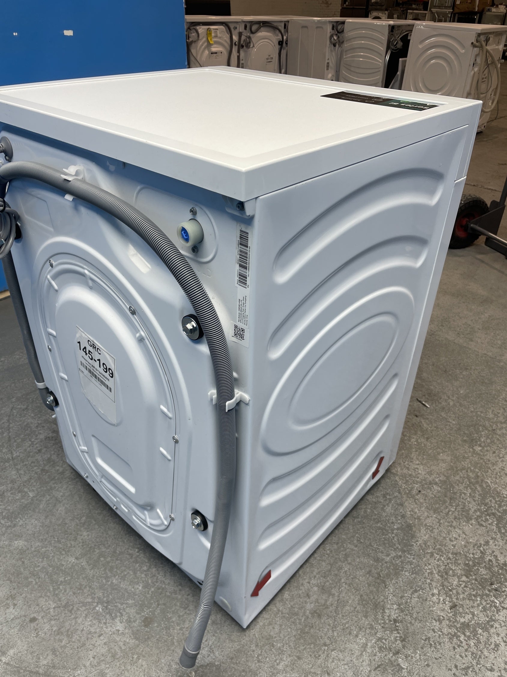 #GRC-145-199 - Hisense 5i Series WF5I1245BWR 12kg 1400rpm Washing Machine