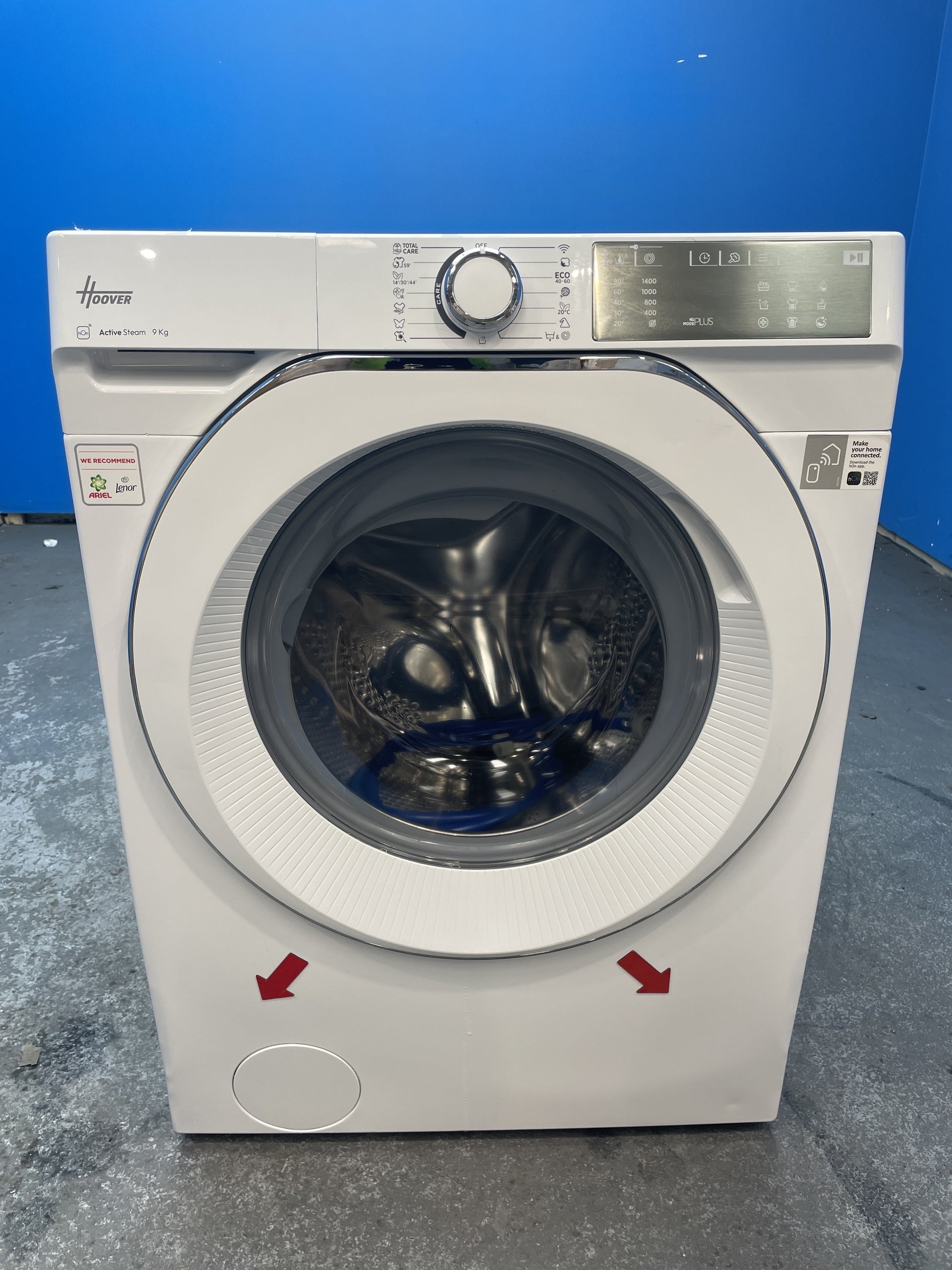 #GRC-153-502 - Hoover HWB 49AMC 9kg 1400 Spin Washing Machine